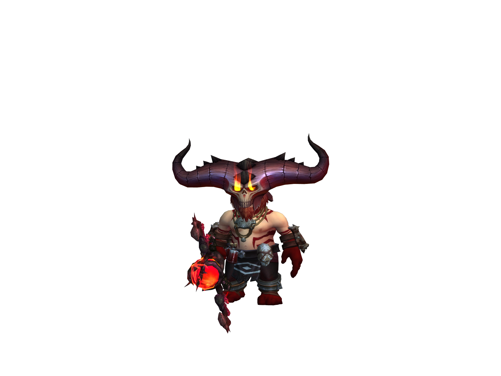 Diablillu 3D character render
