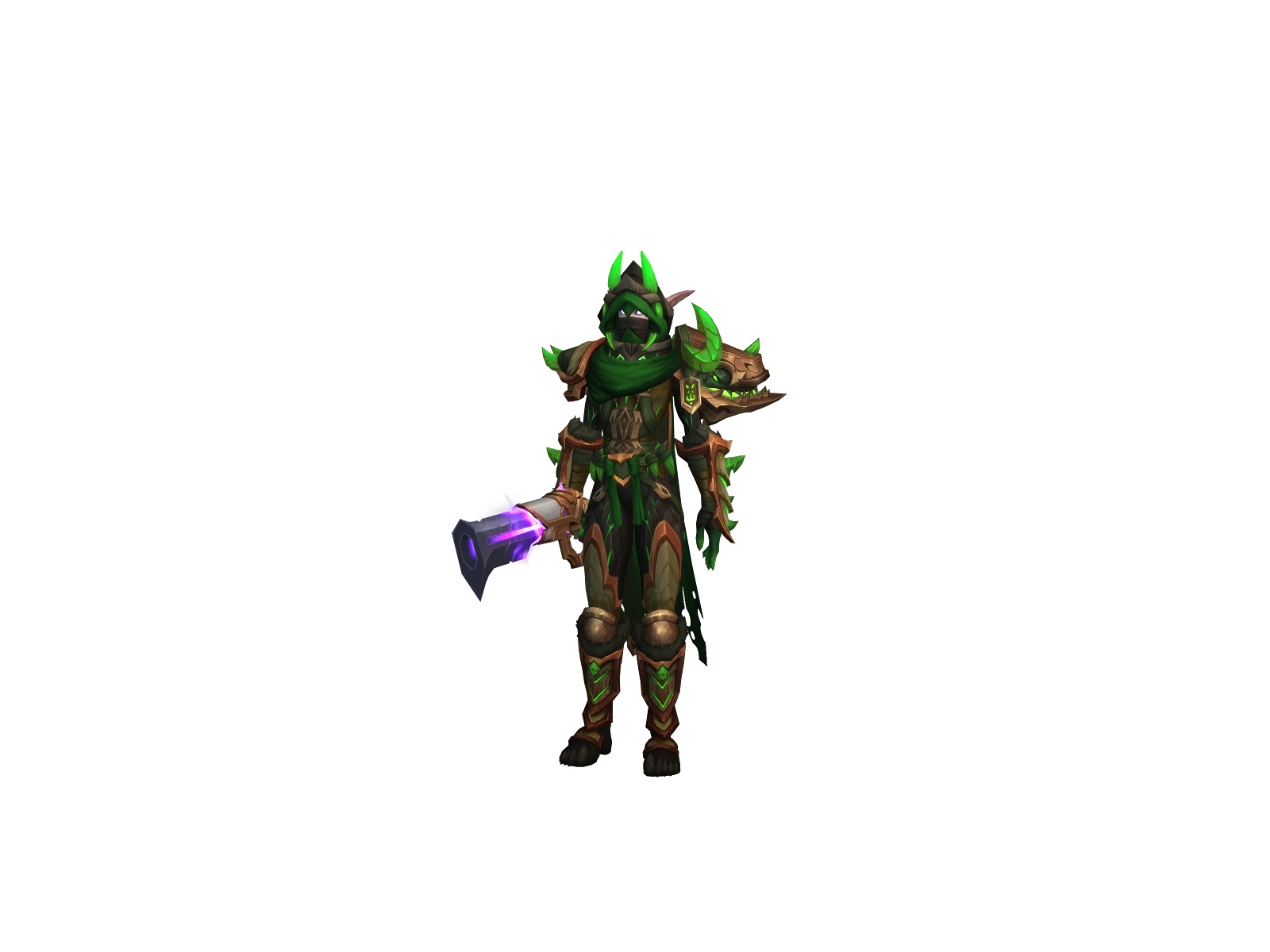 Flûke 3D character render