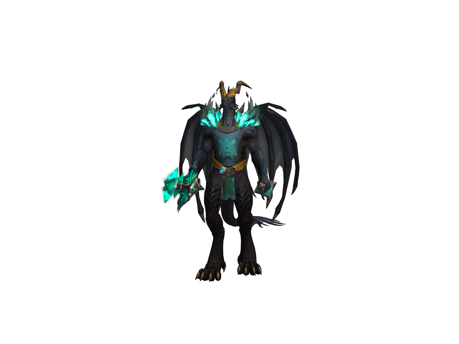 Traez 3D character render