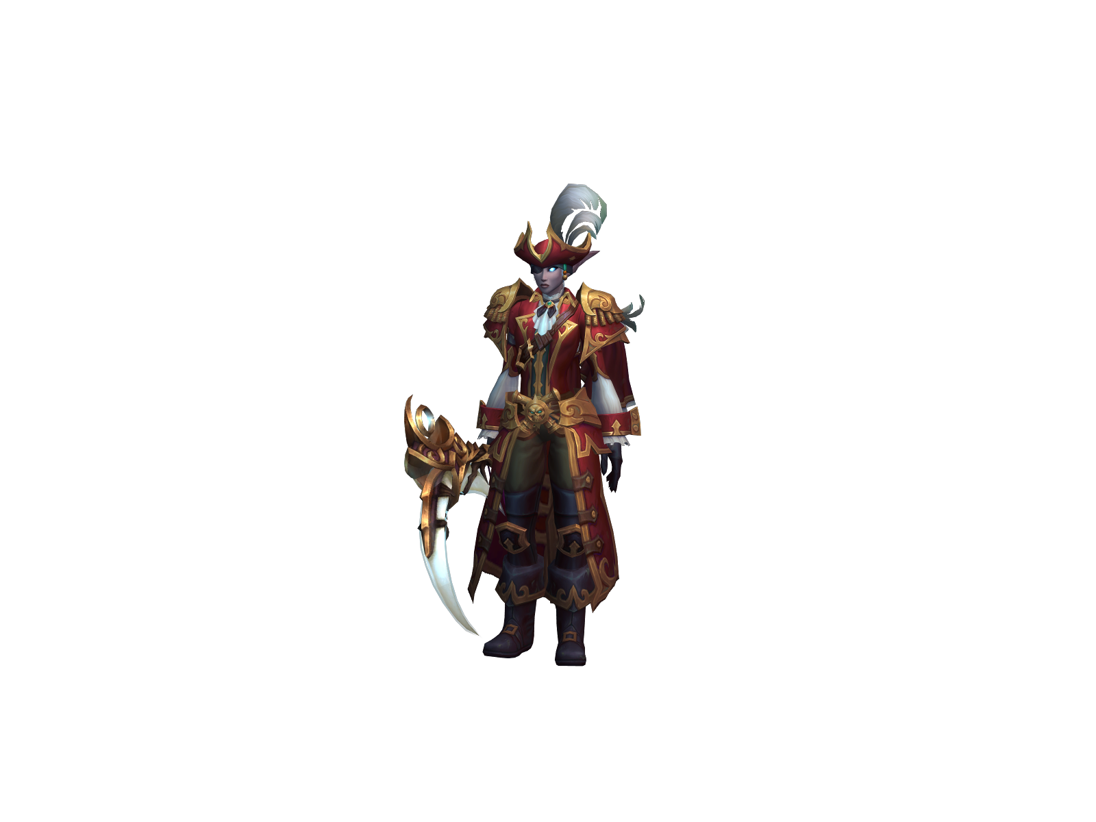 Grejtwajtu 3D character render