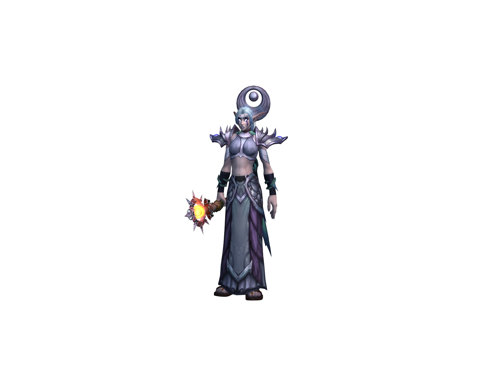 Devined 3D character render