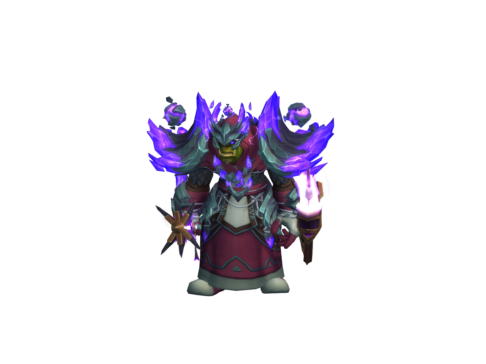 Theblues 3D character render
