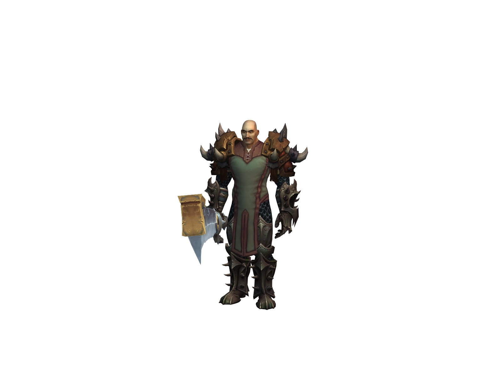 Blackjackie 3D character render
