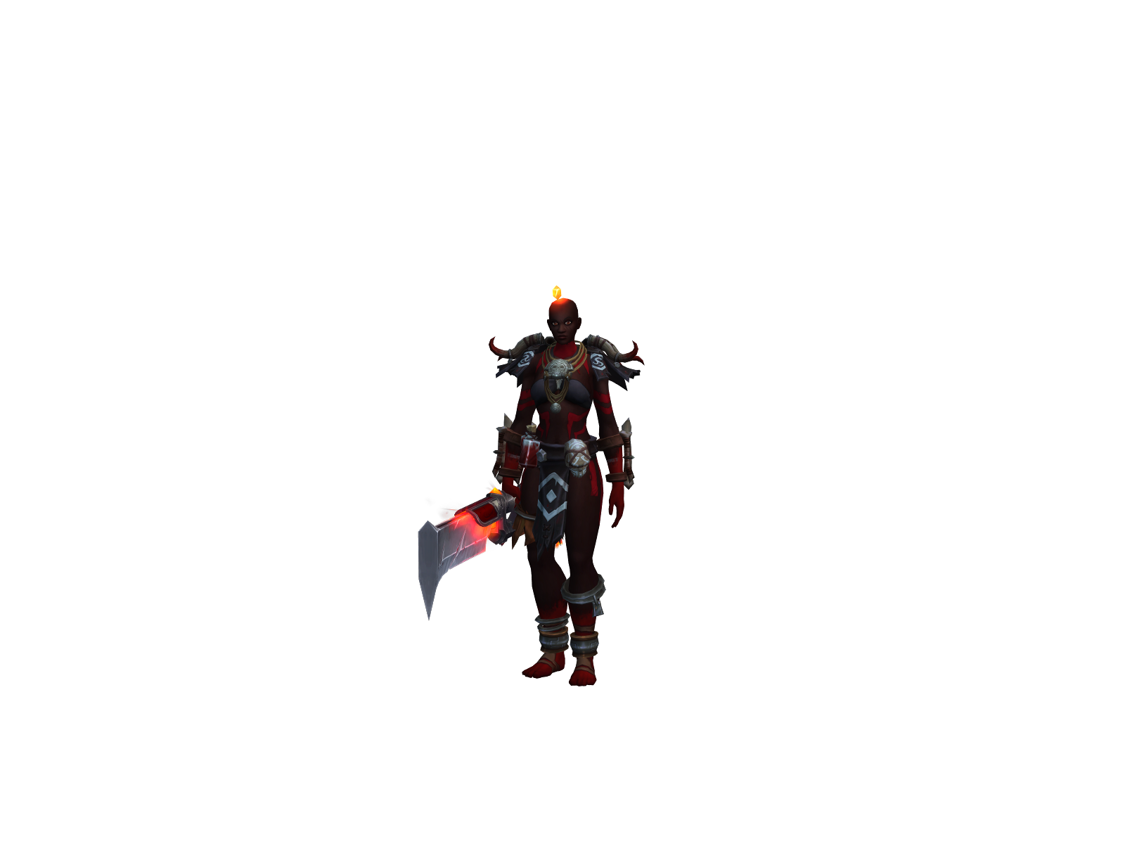 Higuruma 3D character render