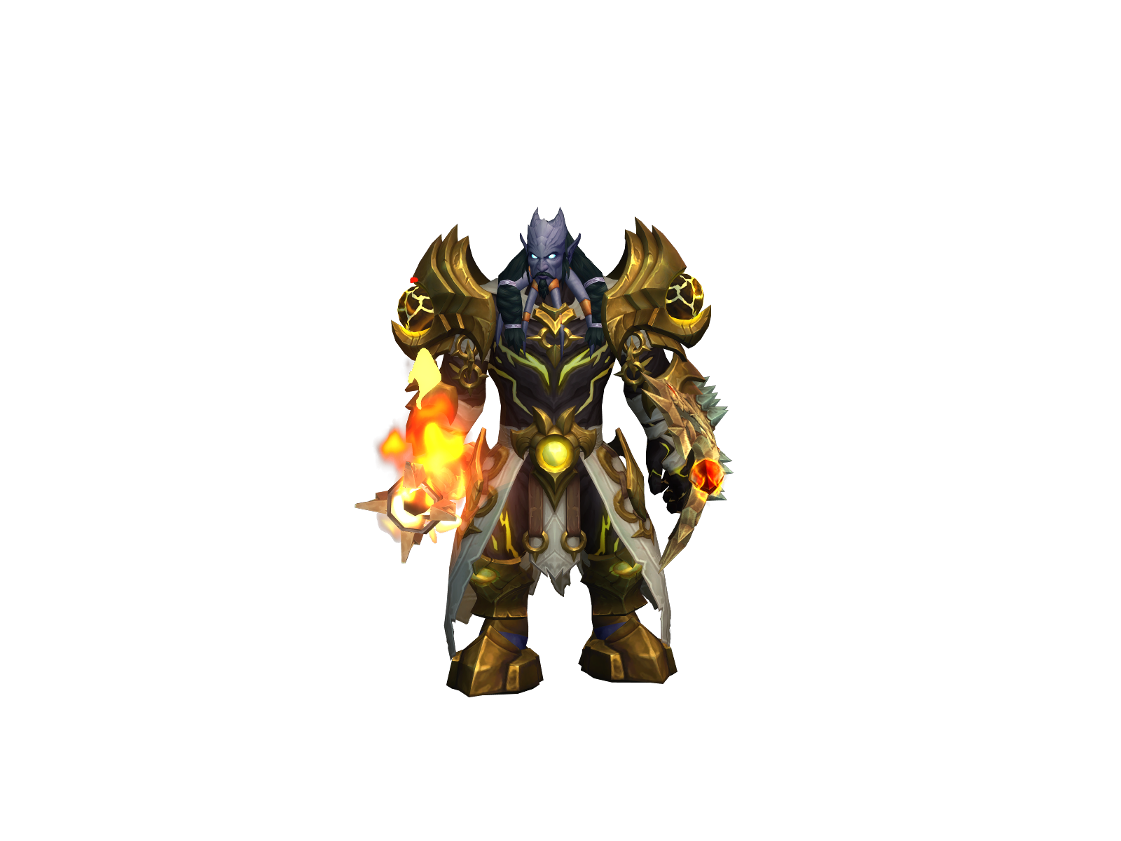 Shamanbreak 3D character render
