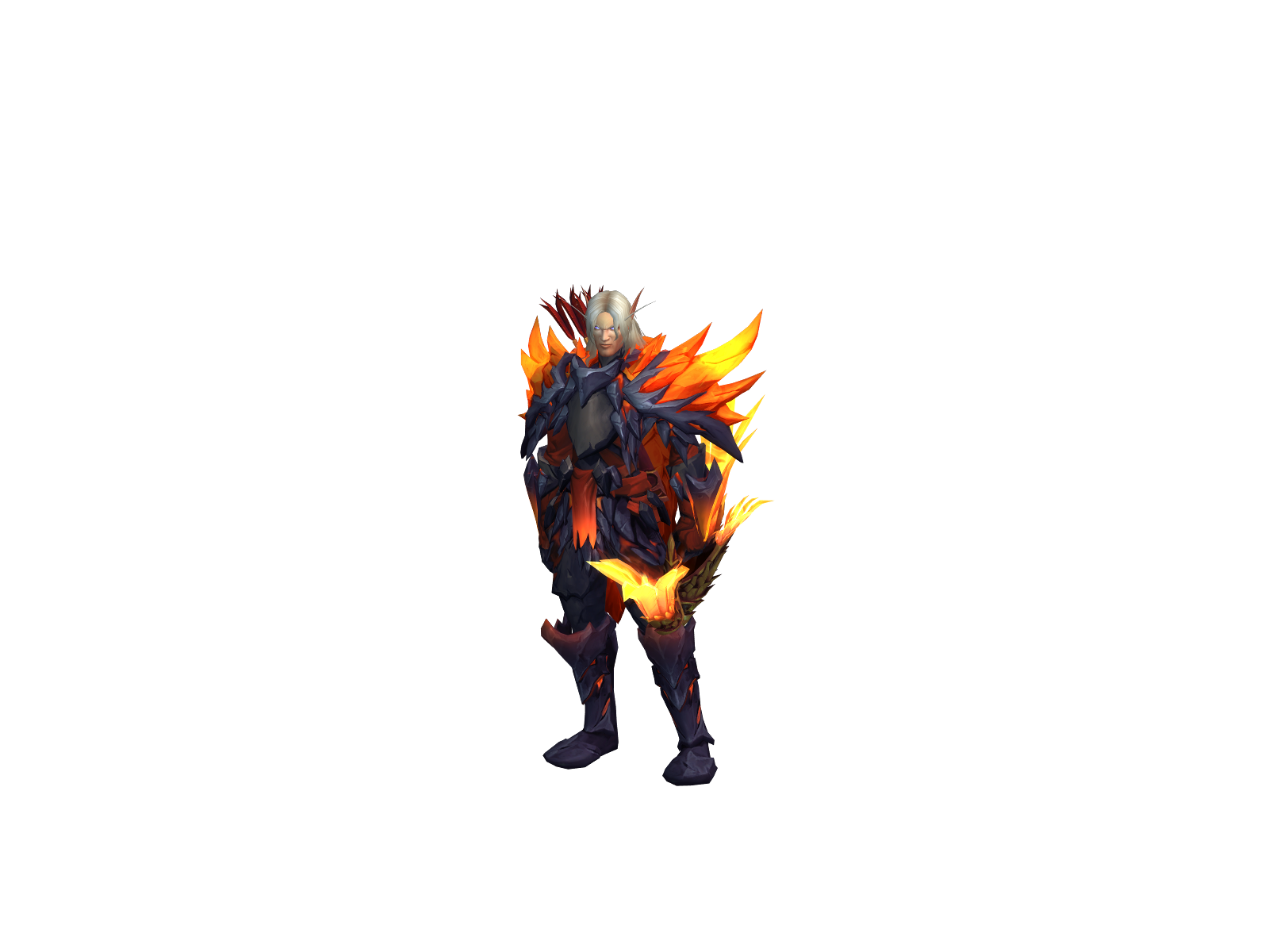 Tiralas 3D character render