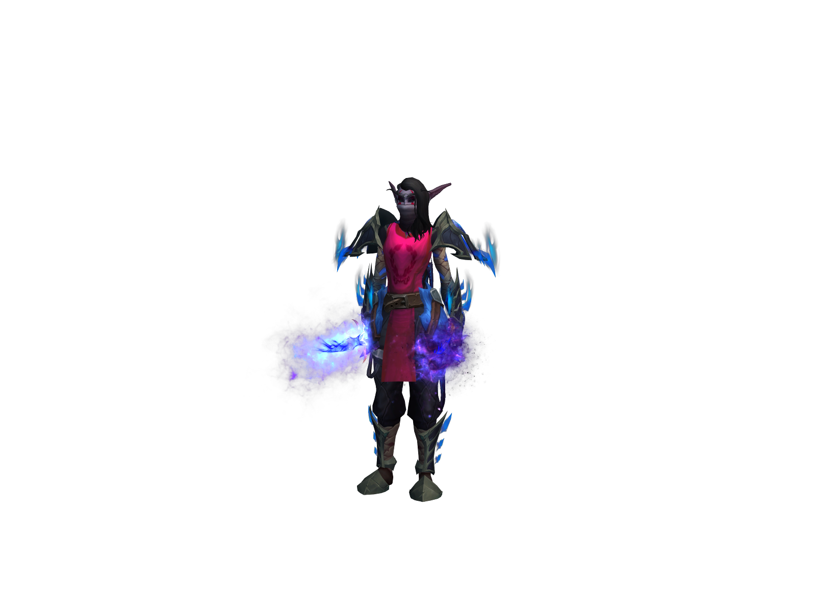 Corvys 3D character render