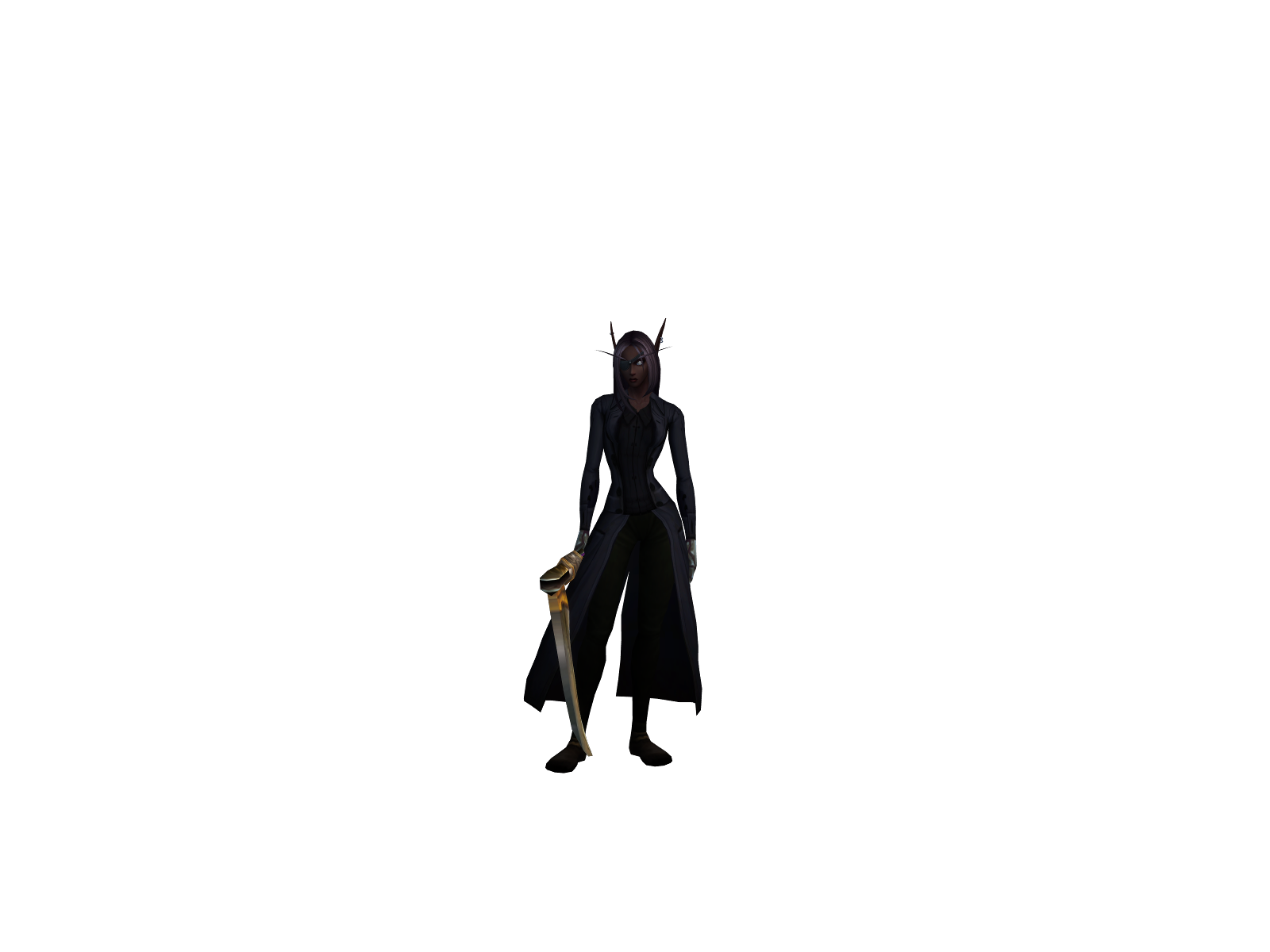 Birdmeow 3D character render