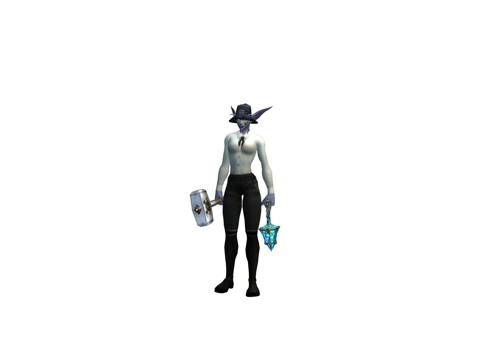 Burkskinka 3D character render