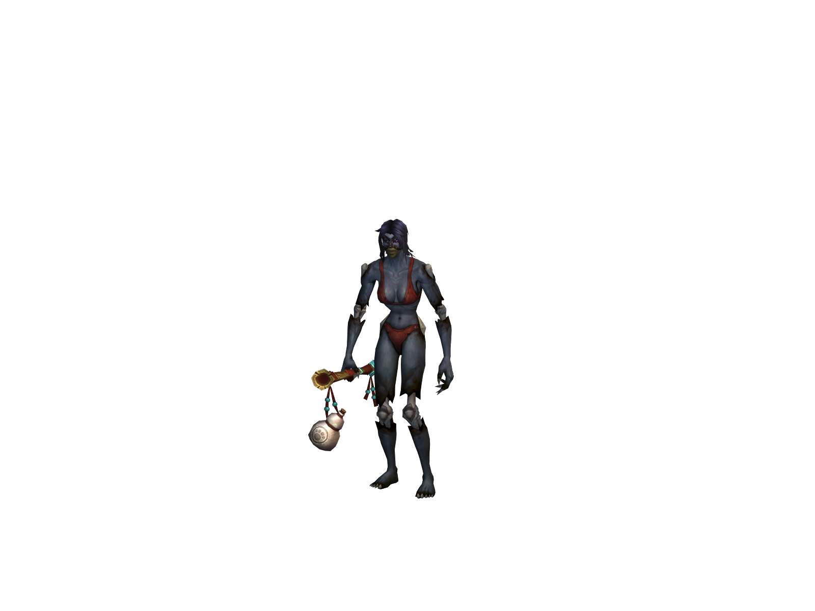 Freakmonk 3D character render