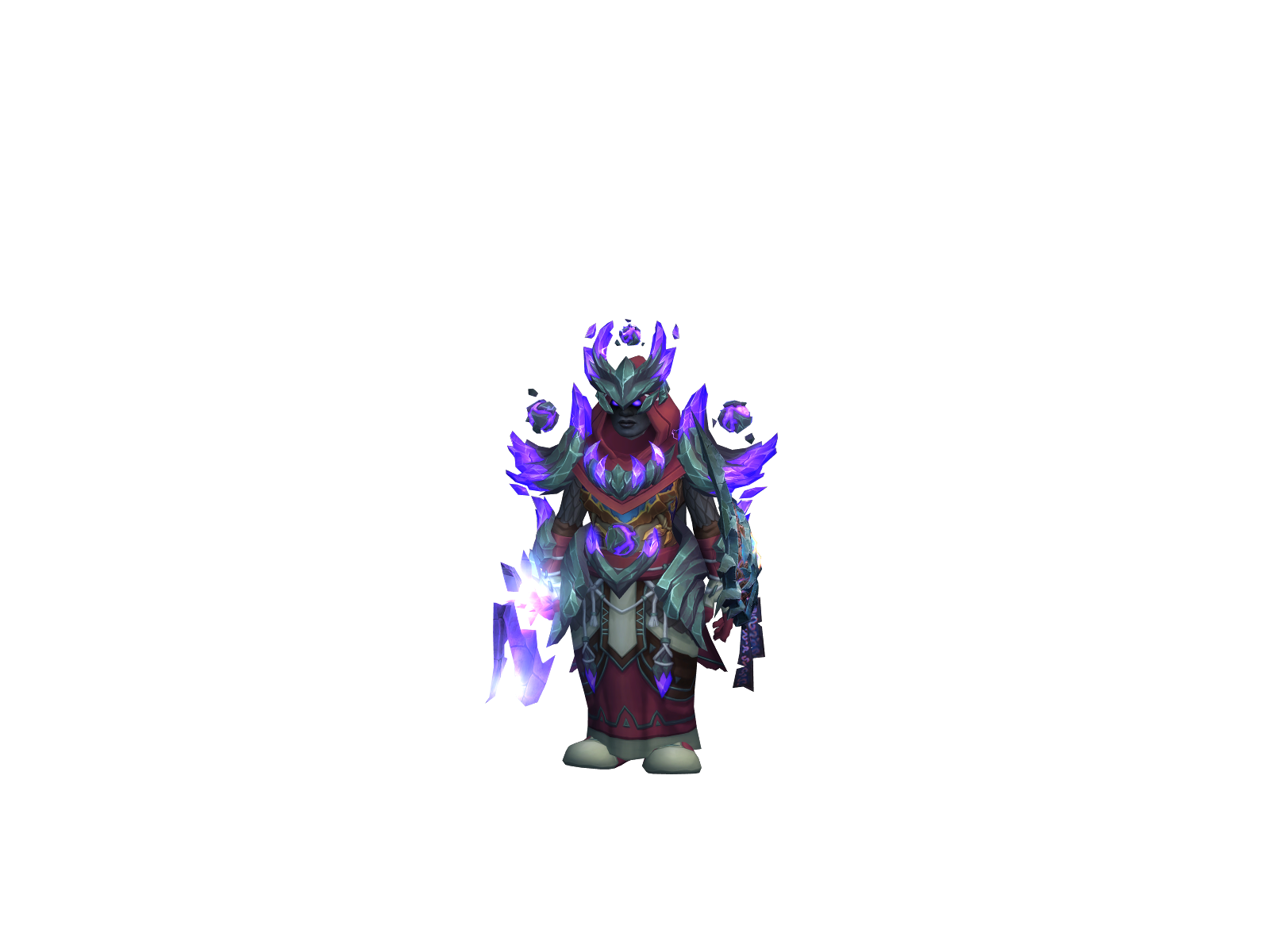 Whyúronin 3D character render