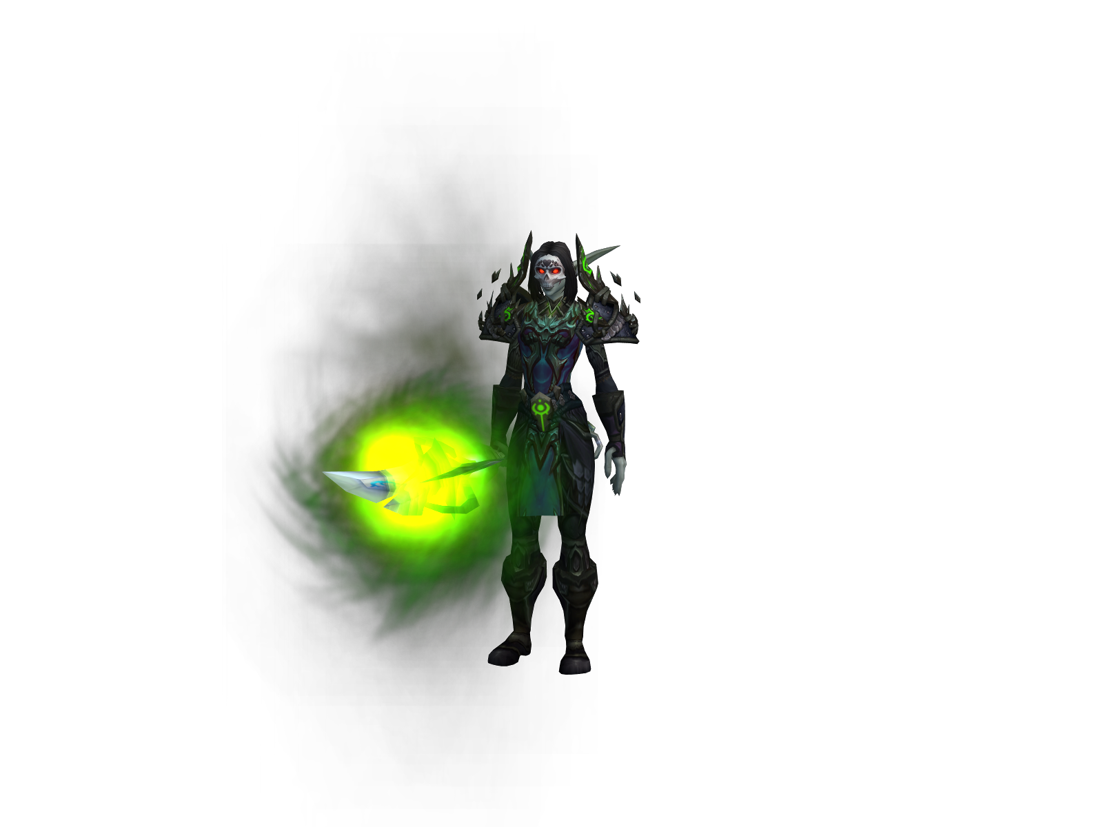 Chickwithbow 3D character render