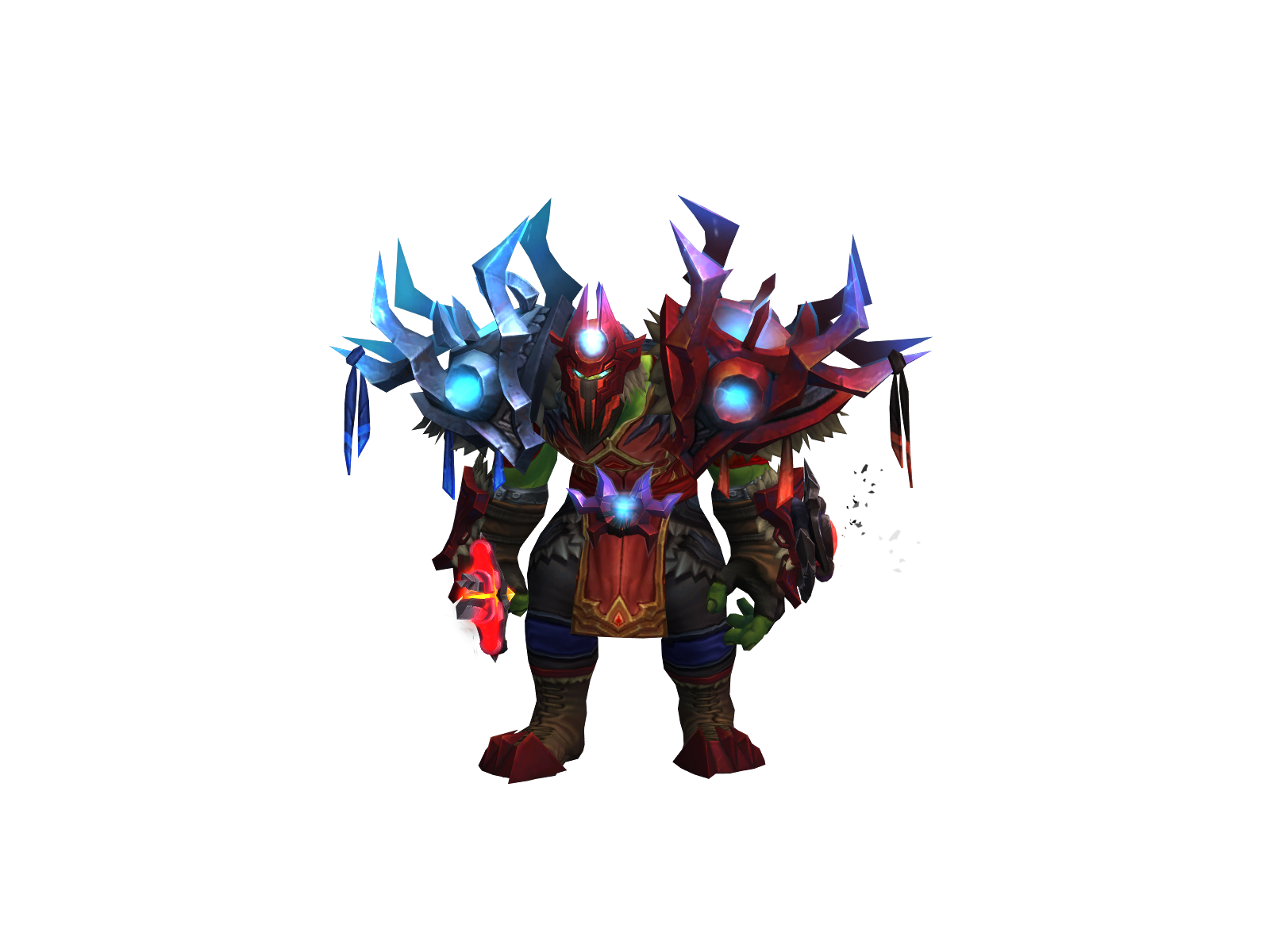 Evibubuka 3D character render