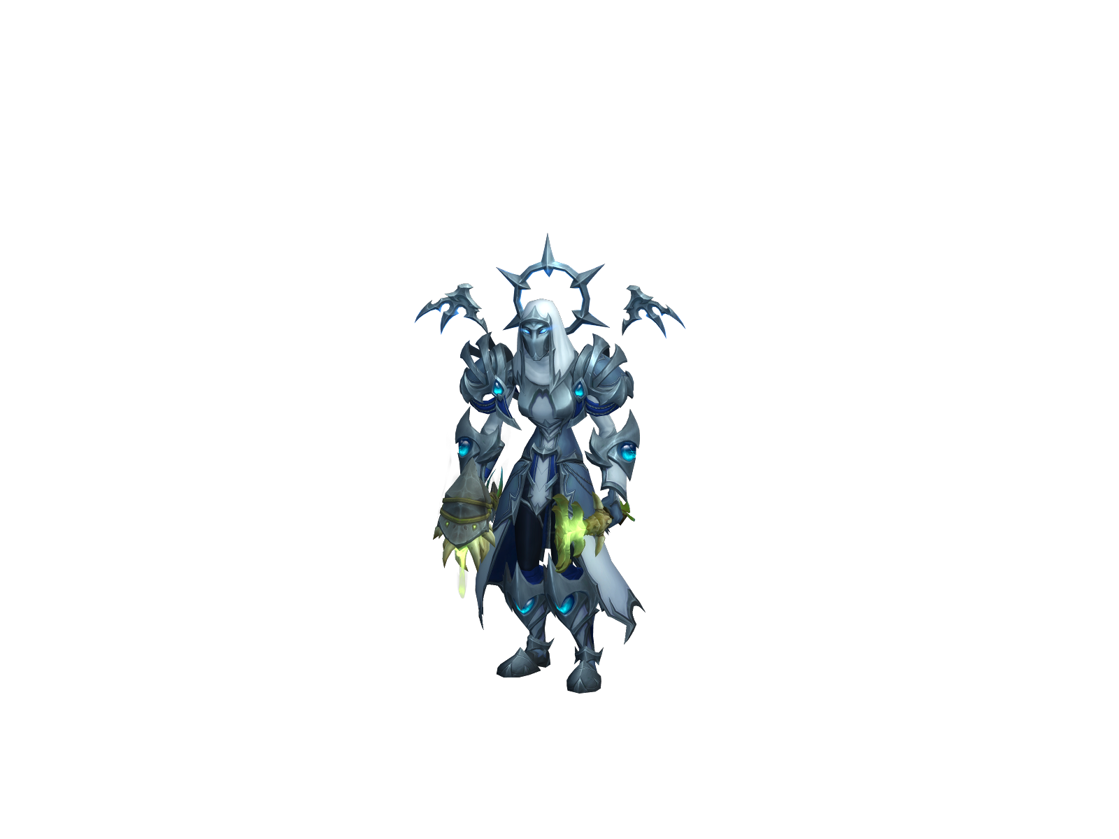 Twin 3D character render