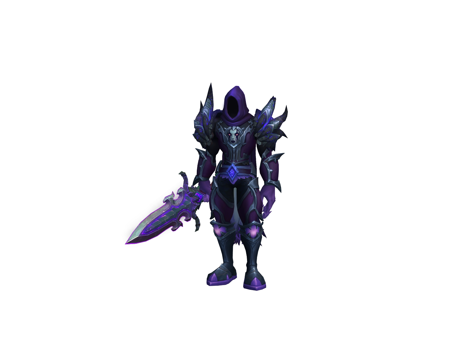 Crysthorn 3D character render