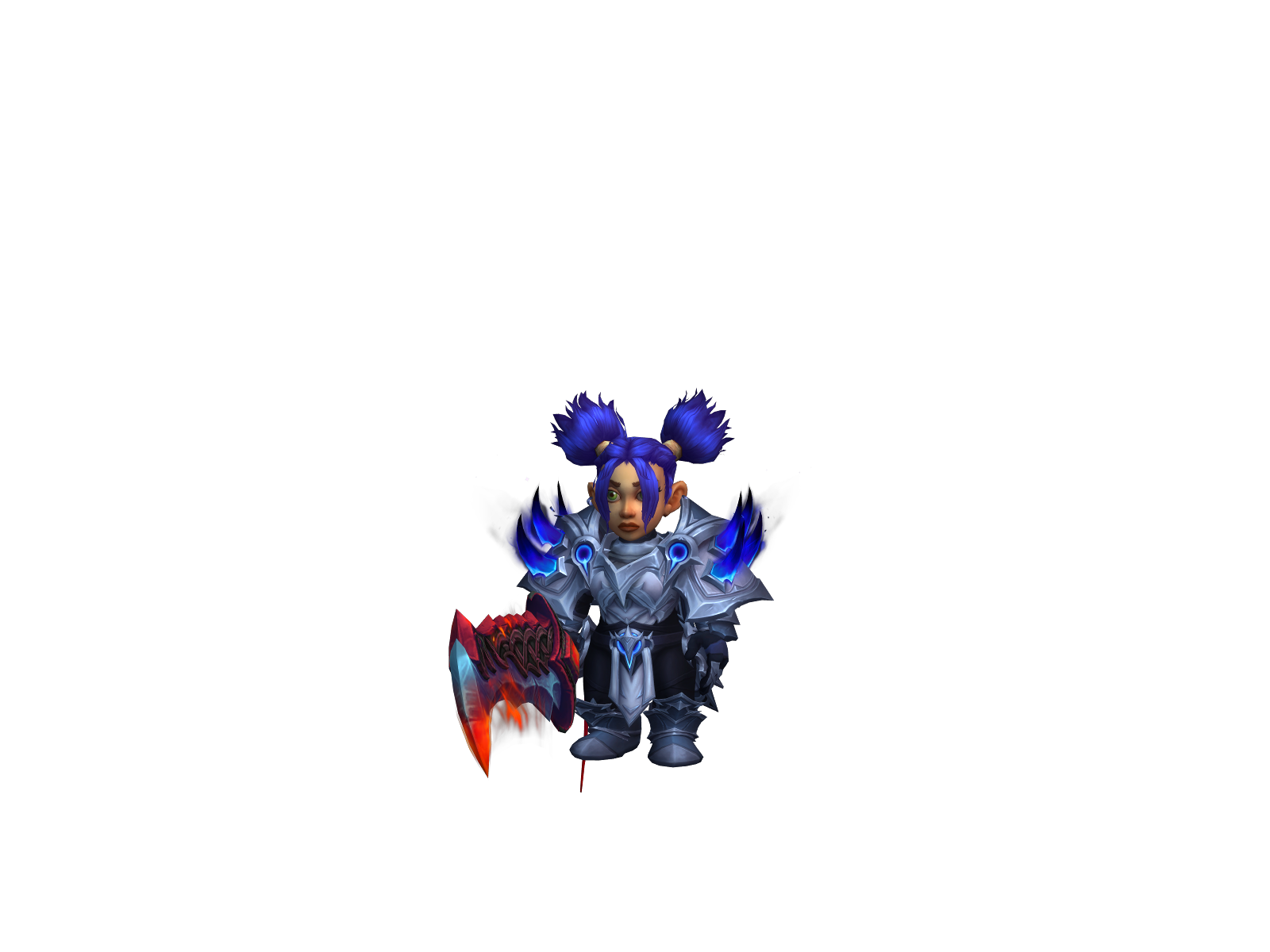 Imfiñe 3D character render
