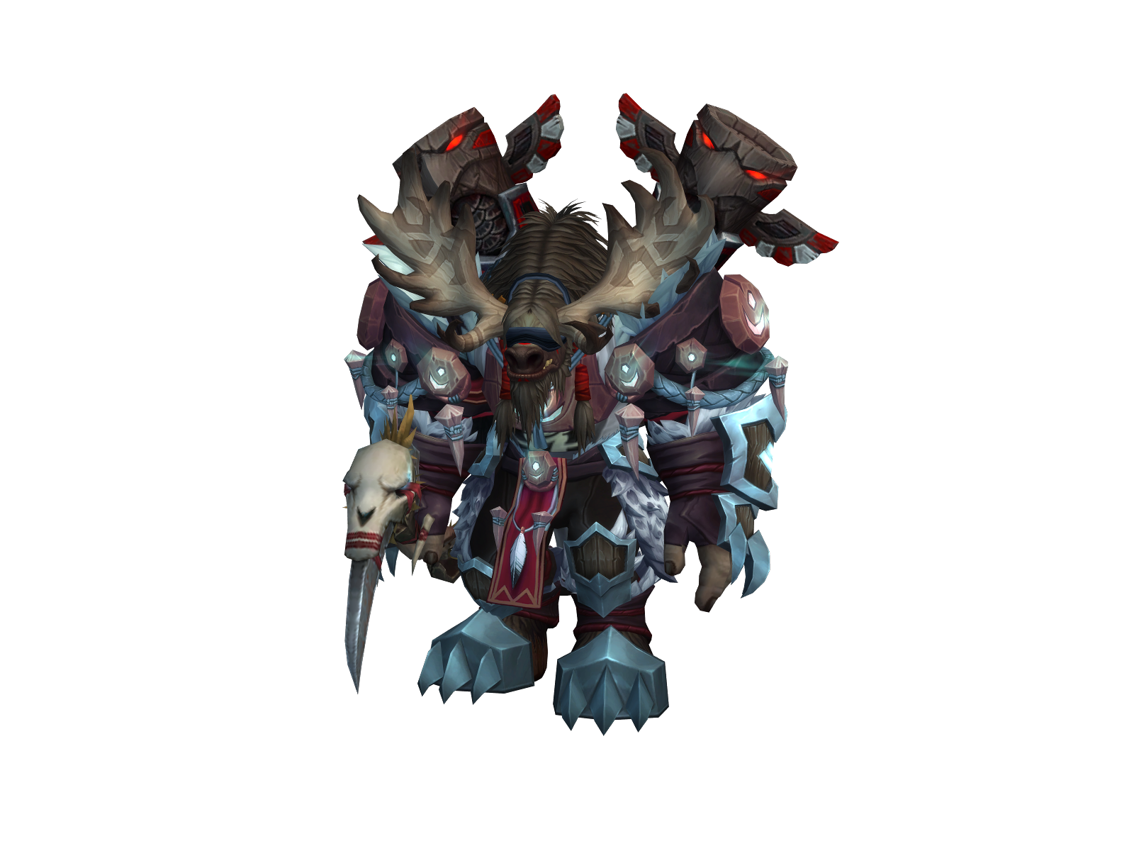 Crookhal 3D character render
