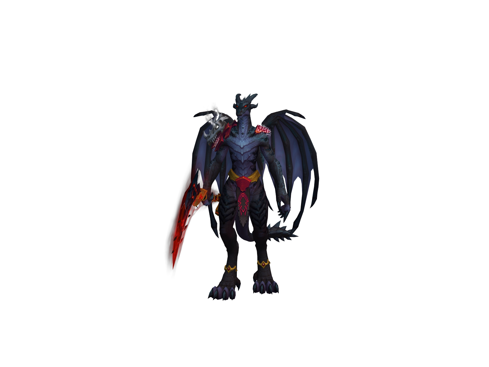Dresiora 3D character render