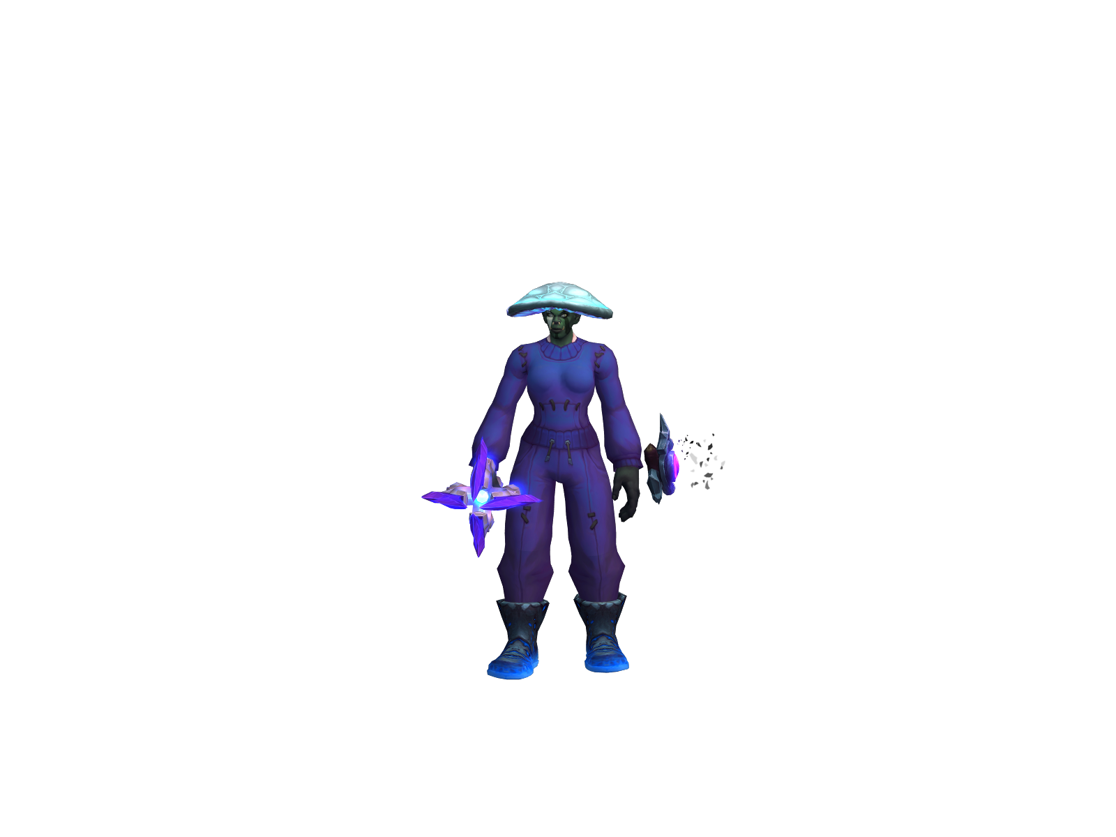 Awumbahway 3D character render