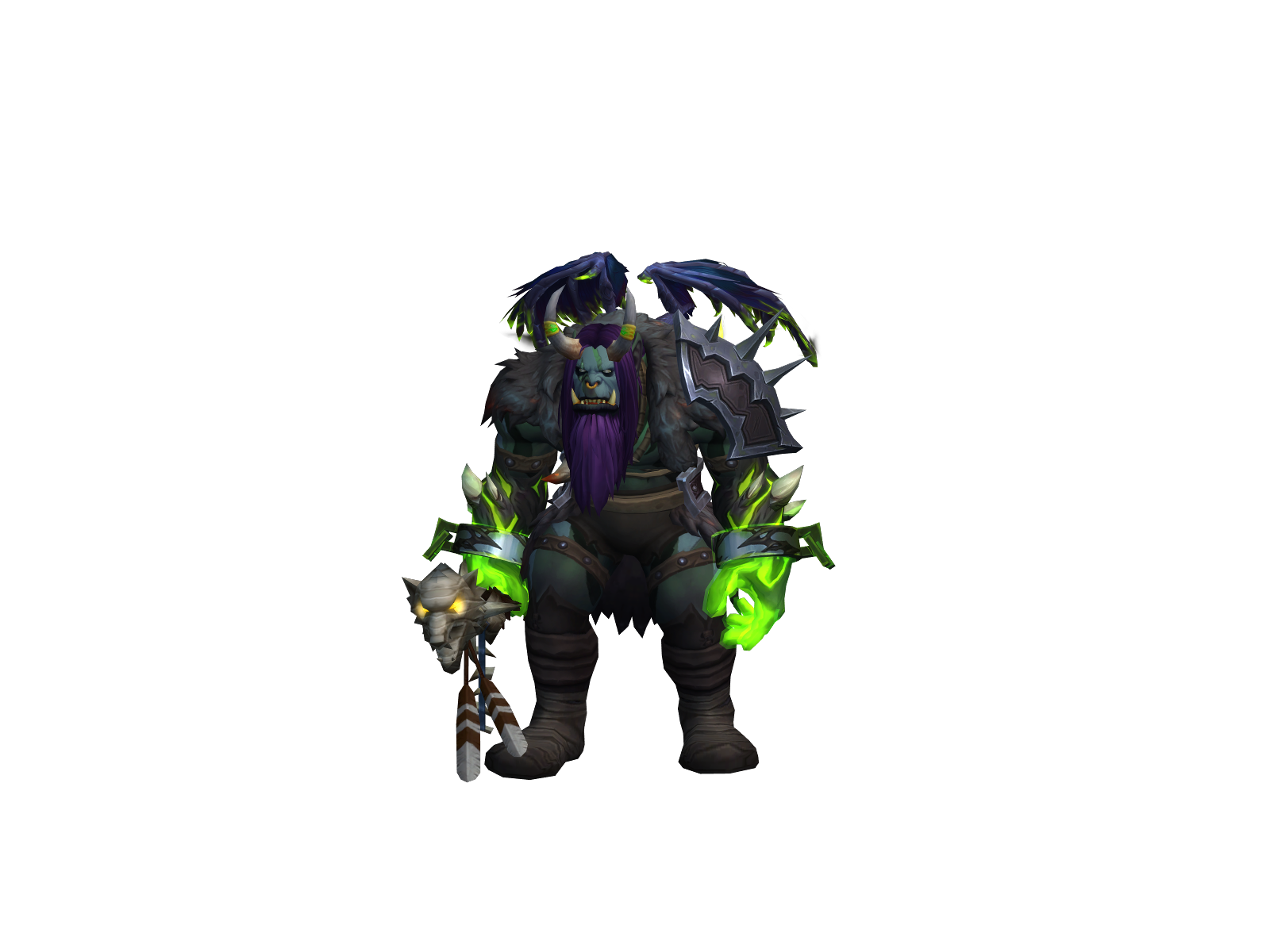 Cørruption 3D character render