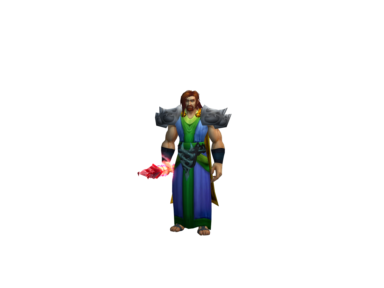 Klovnemilf 3D character render