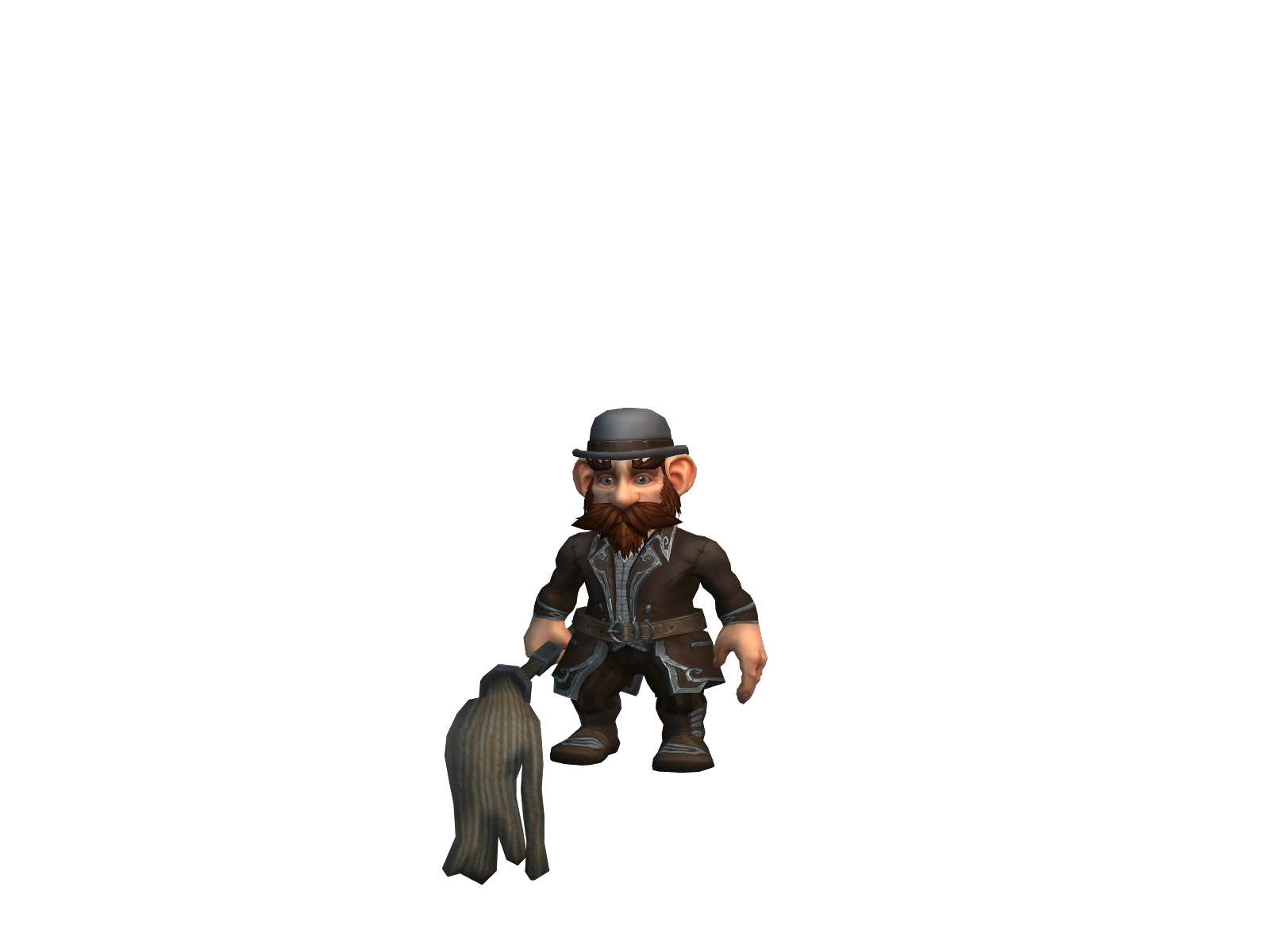 Nipplix 3D character render