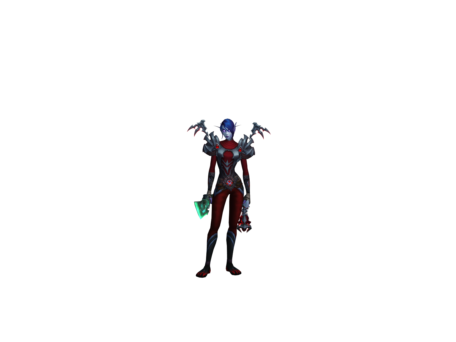 Silandria 3D character render