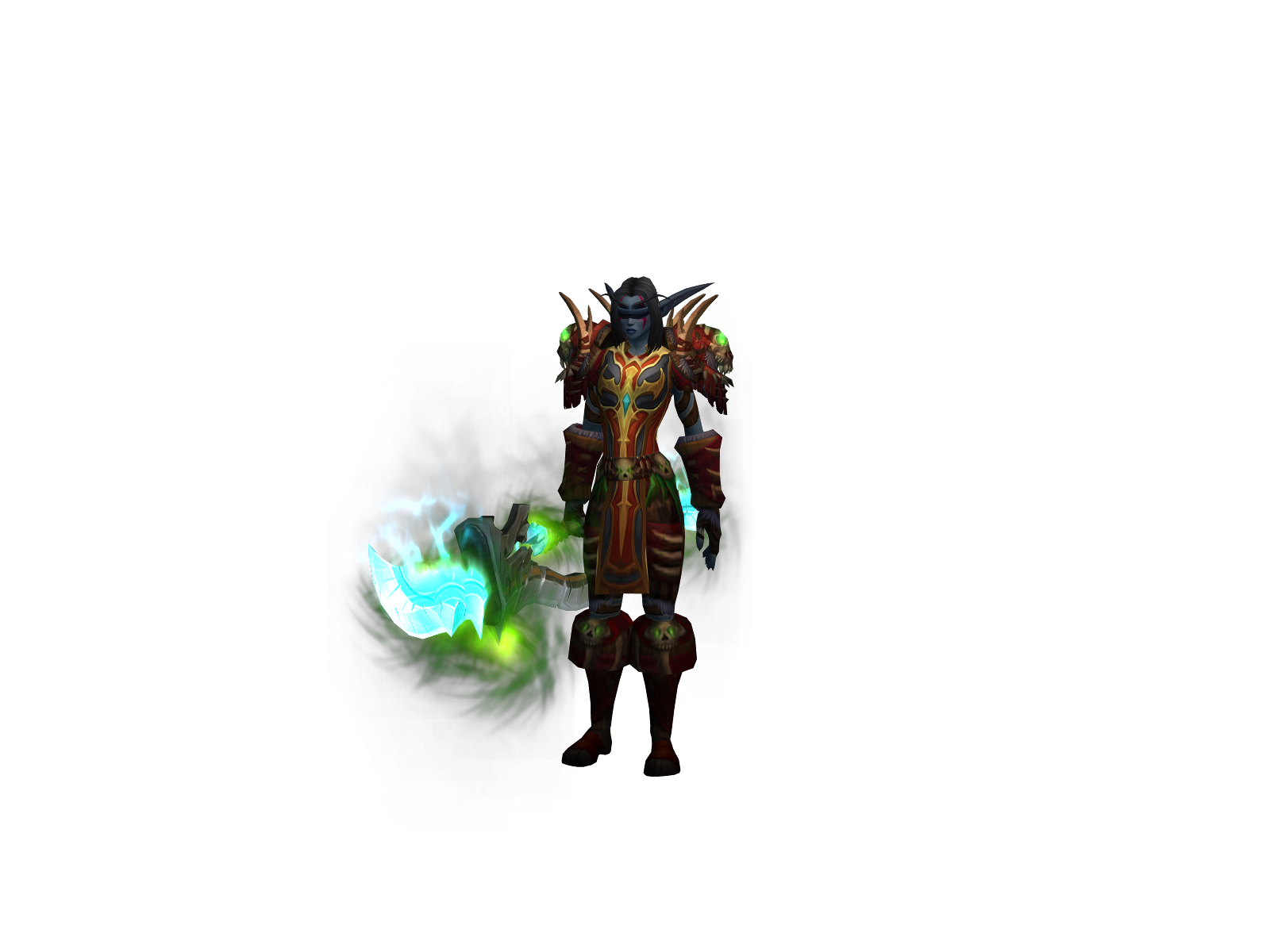Paradyzd 3D character render