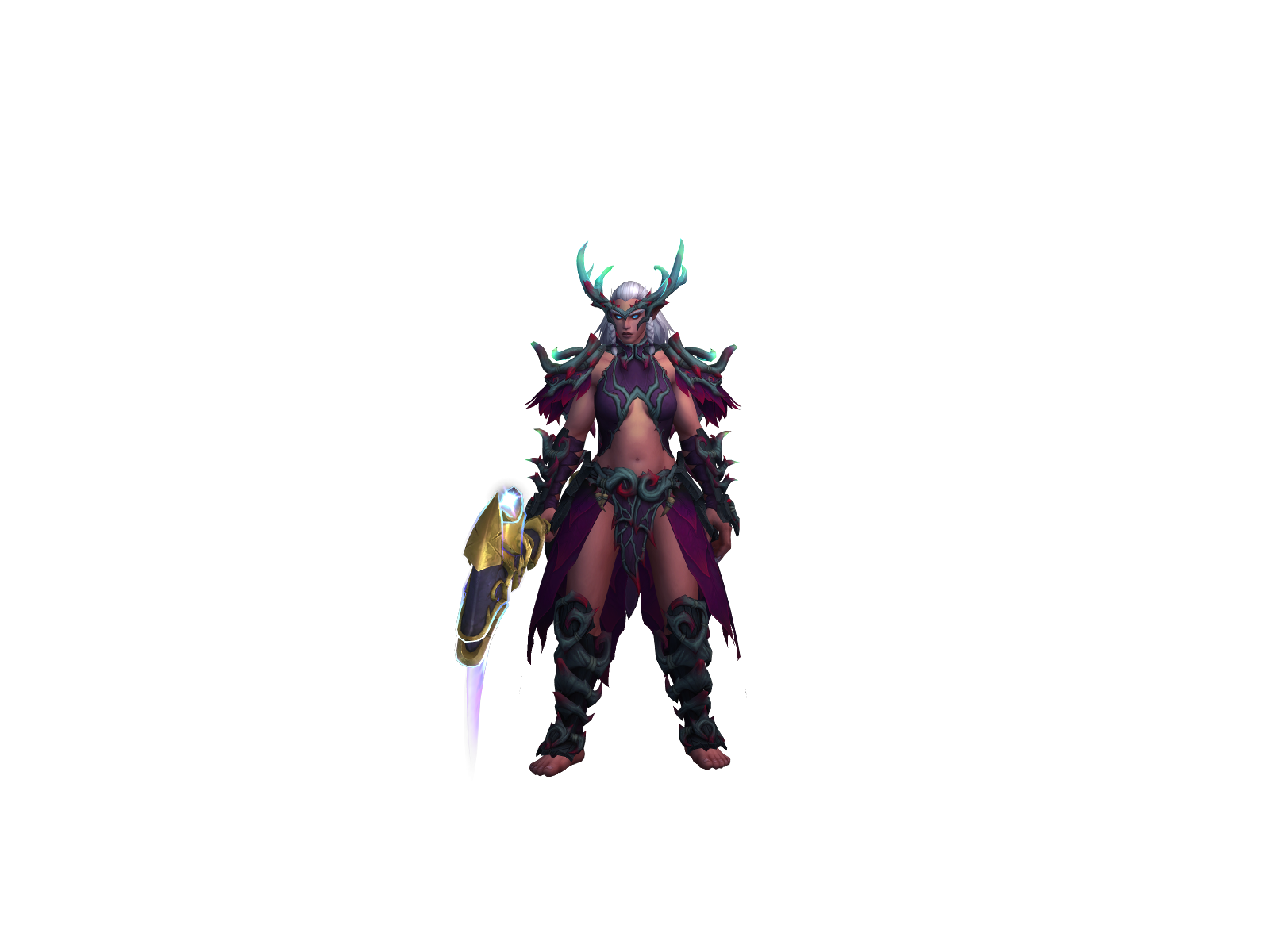 Skatuush 3D character render