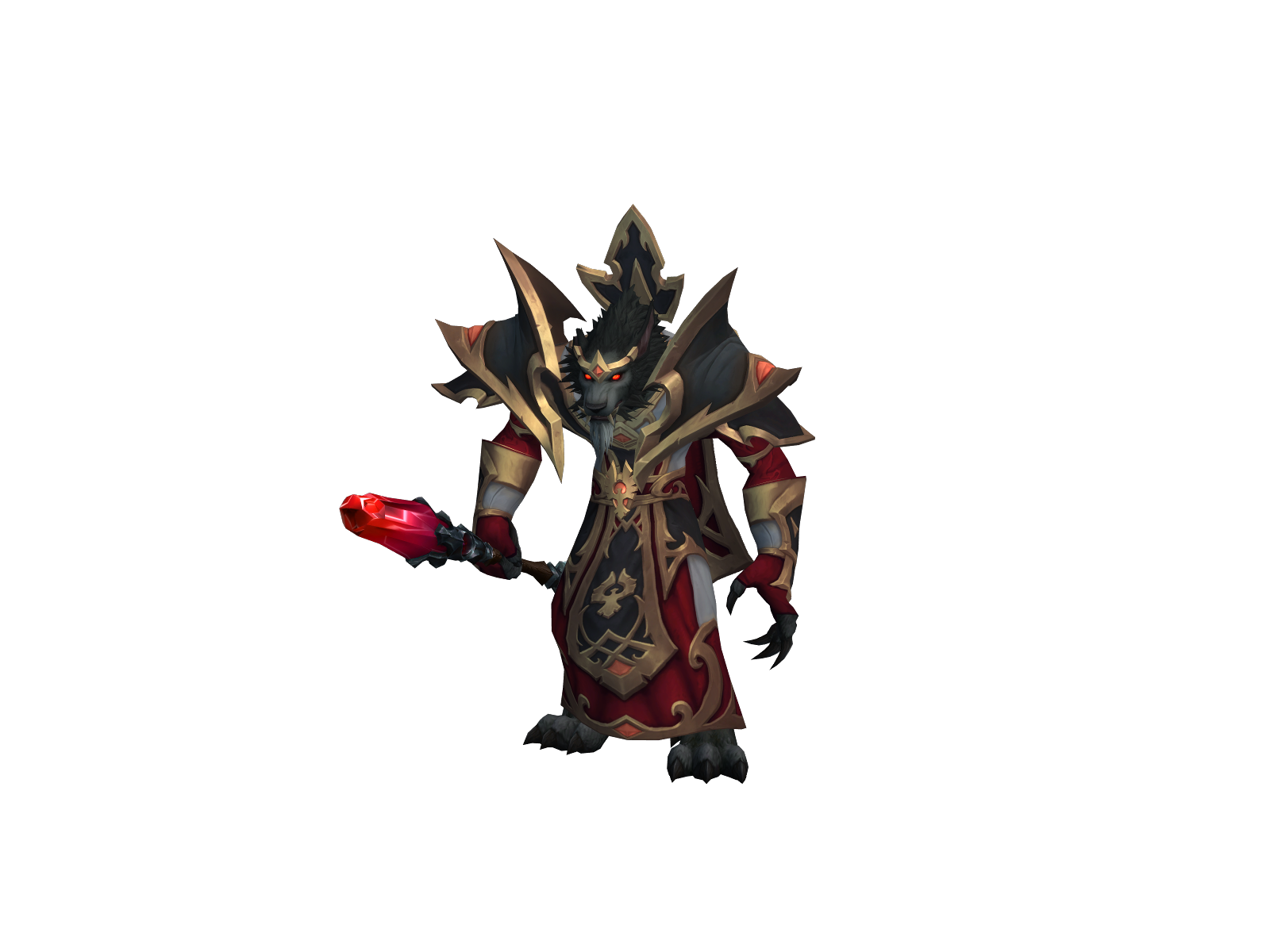 Kaelt 3D character render