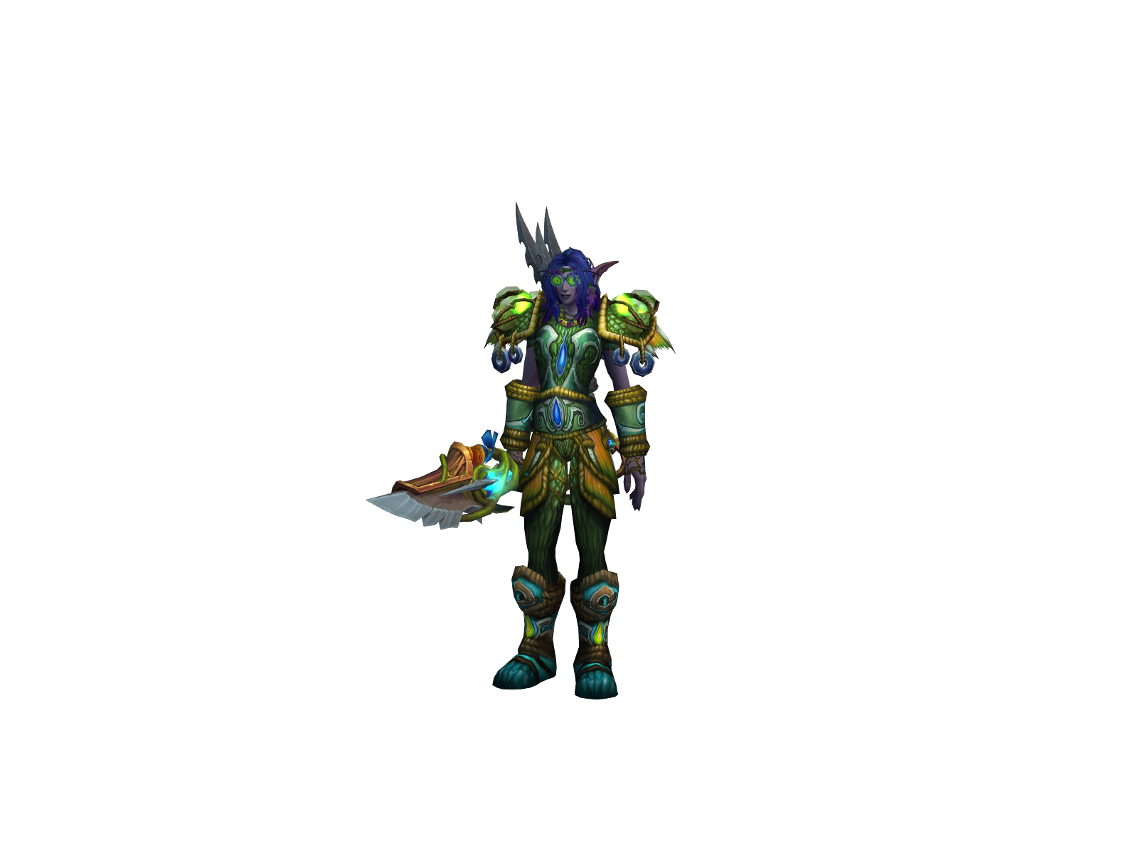 Seab 3D character render