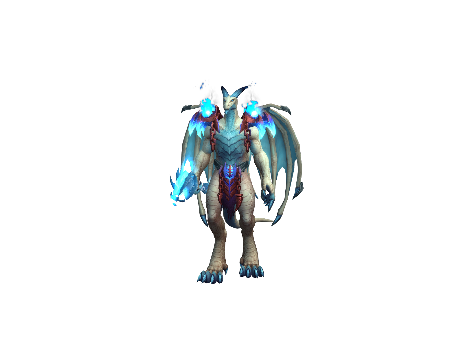 Stormfågel 3D character render