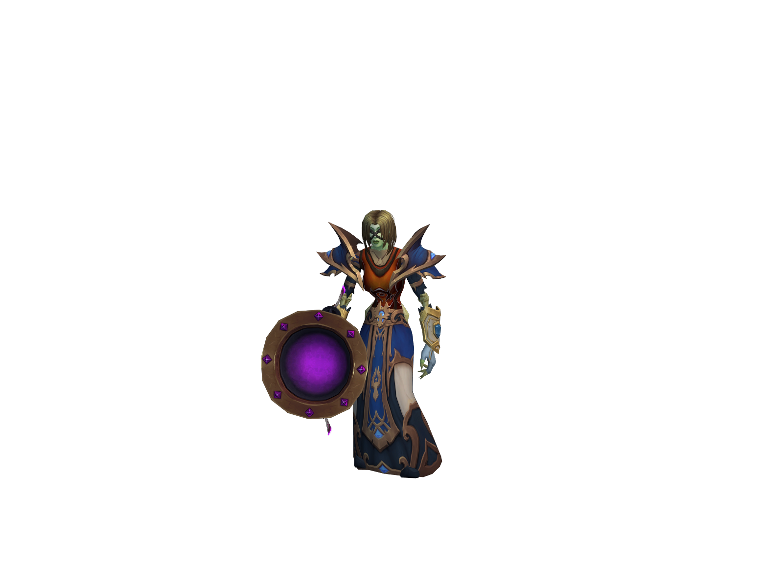 Qrz 3D character render