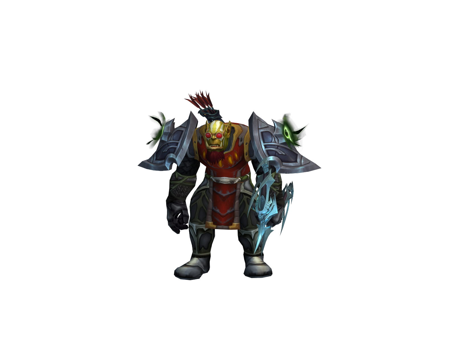 Knurlpig 3D character render