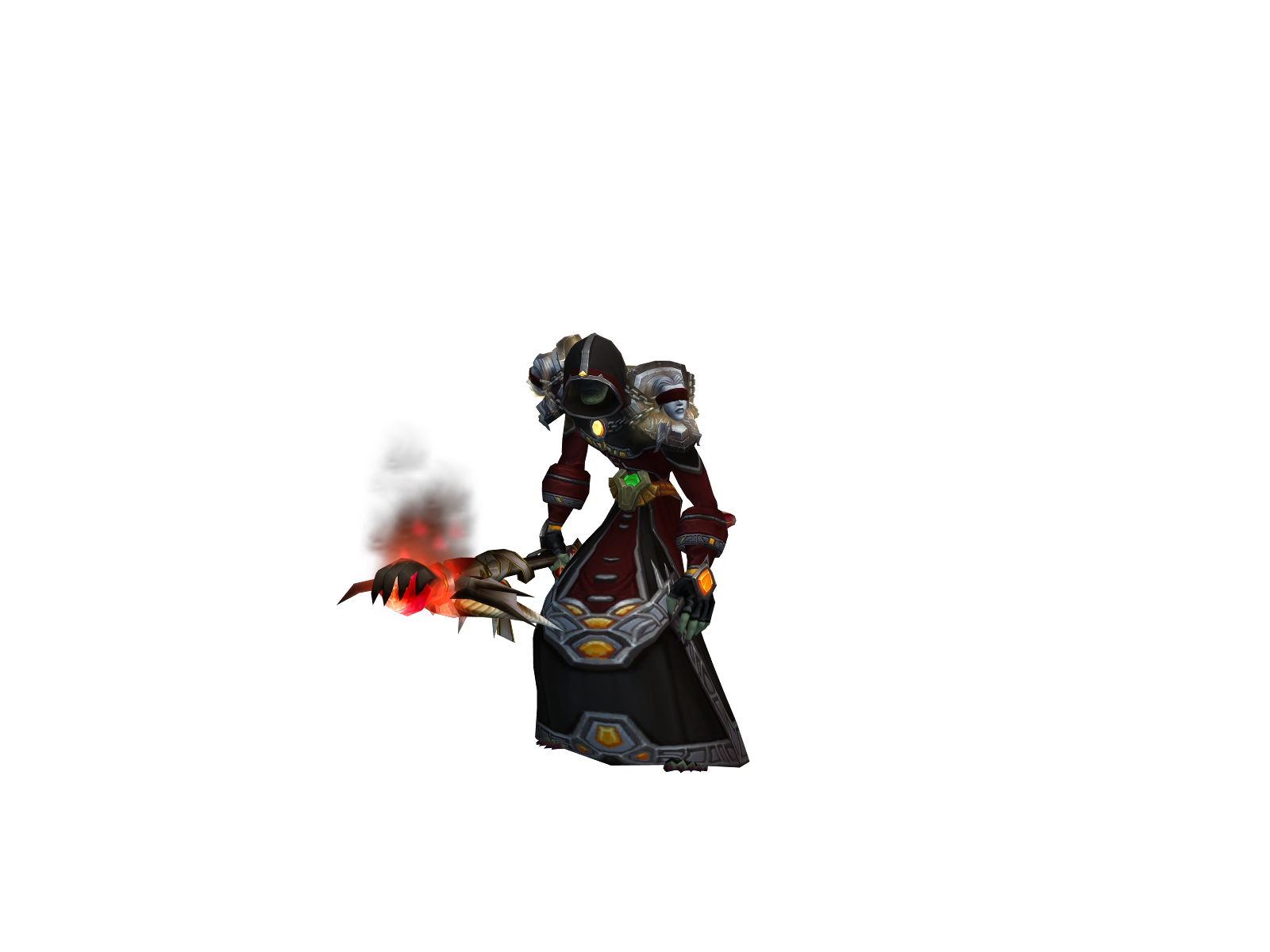 Pokoe 3D character render