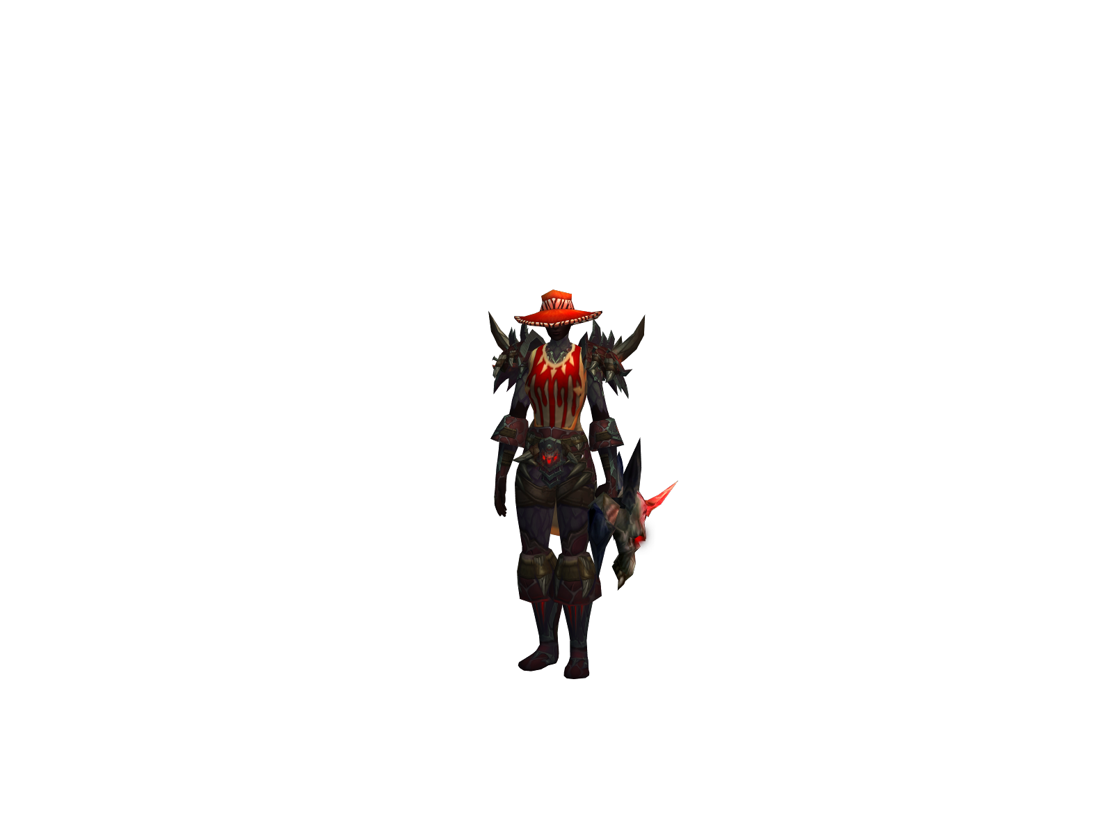 Therrow 3D character render
