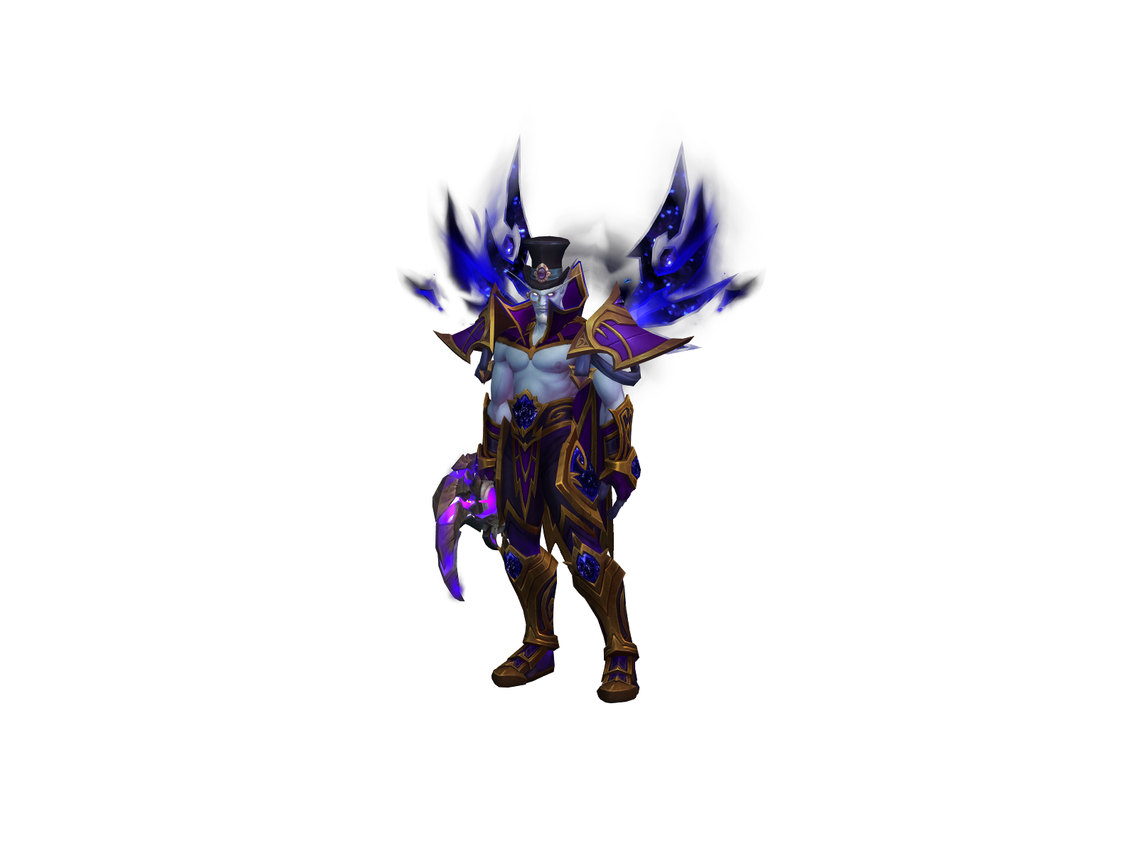Ténebris 3D character render