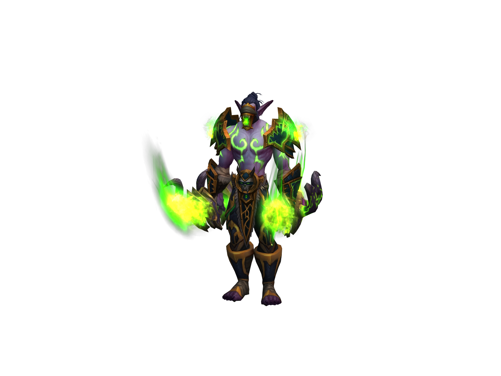 Abderon 3D character render