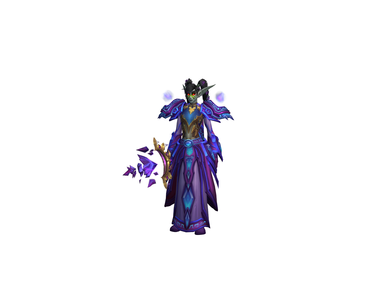 Parthae 3D character render