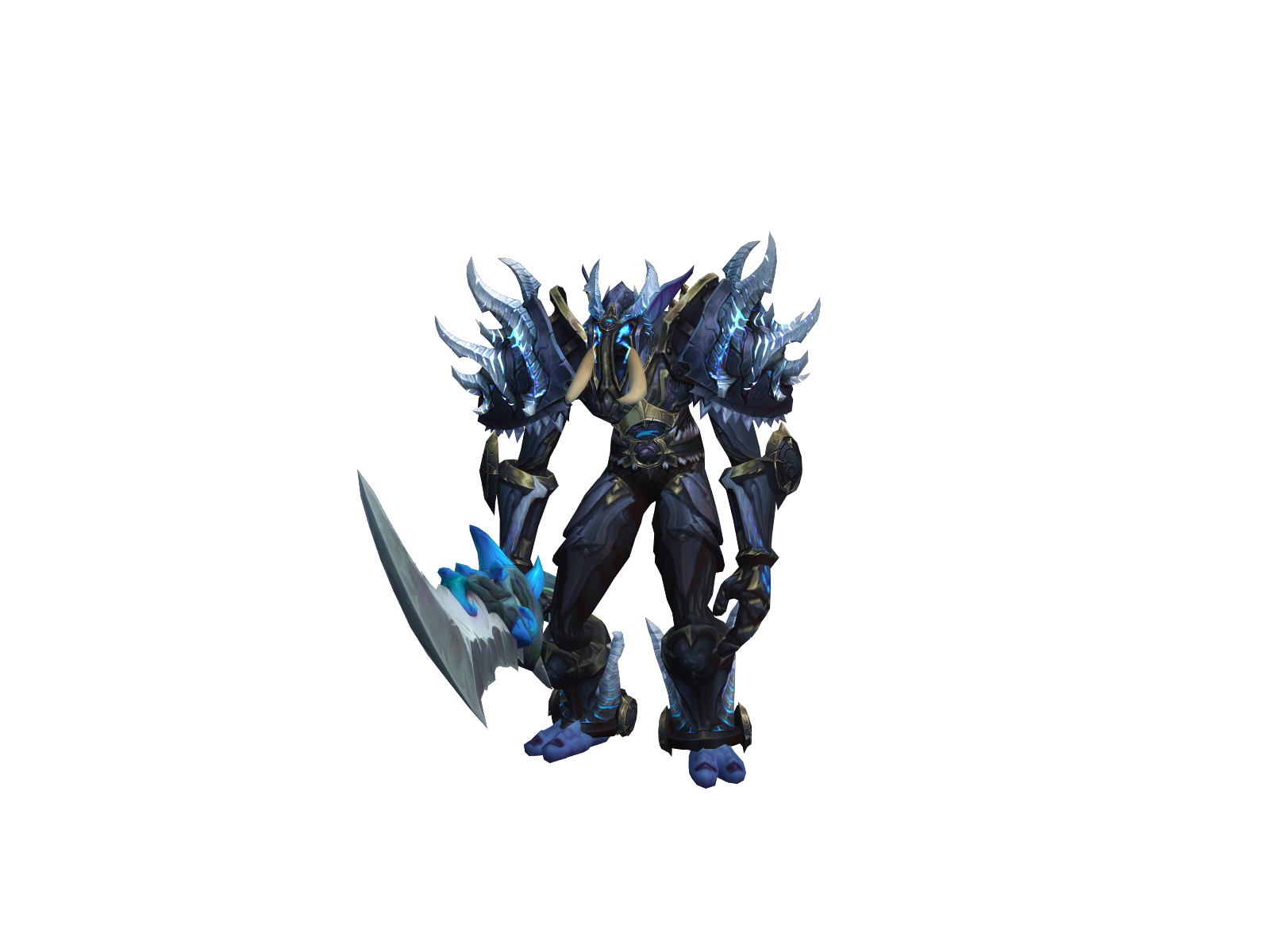 Trilletroll 3D character render