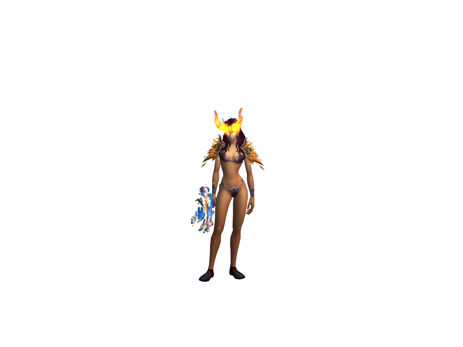 Ekatherine 3D character render