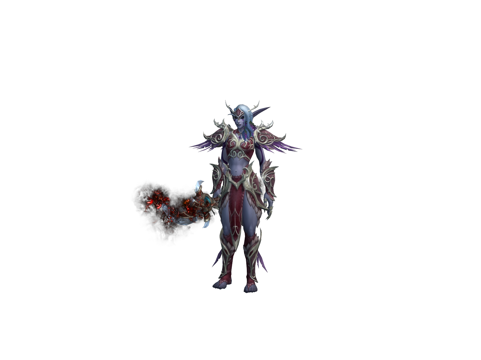 Elixraeilis 3D character render