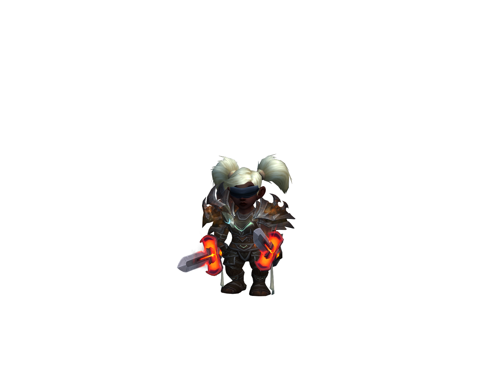 Darkzar 3D character render
