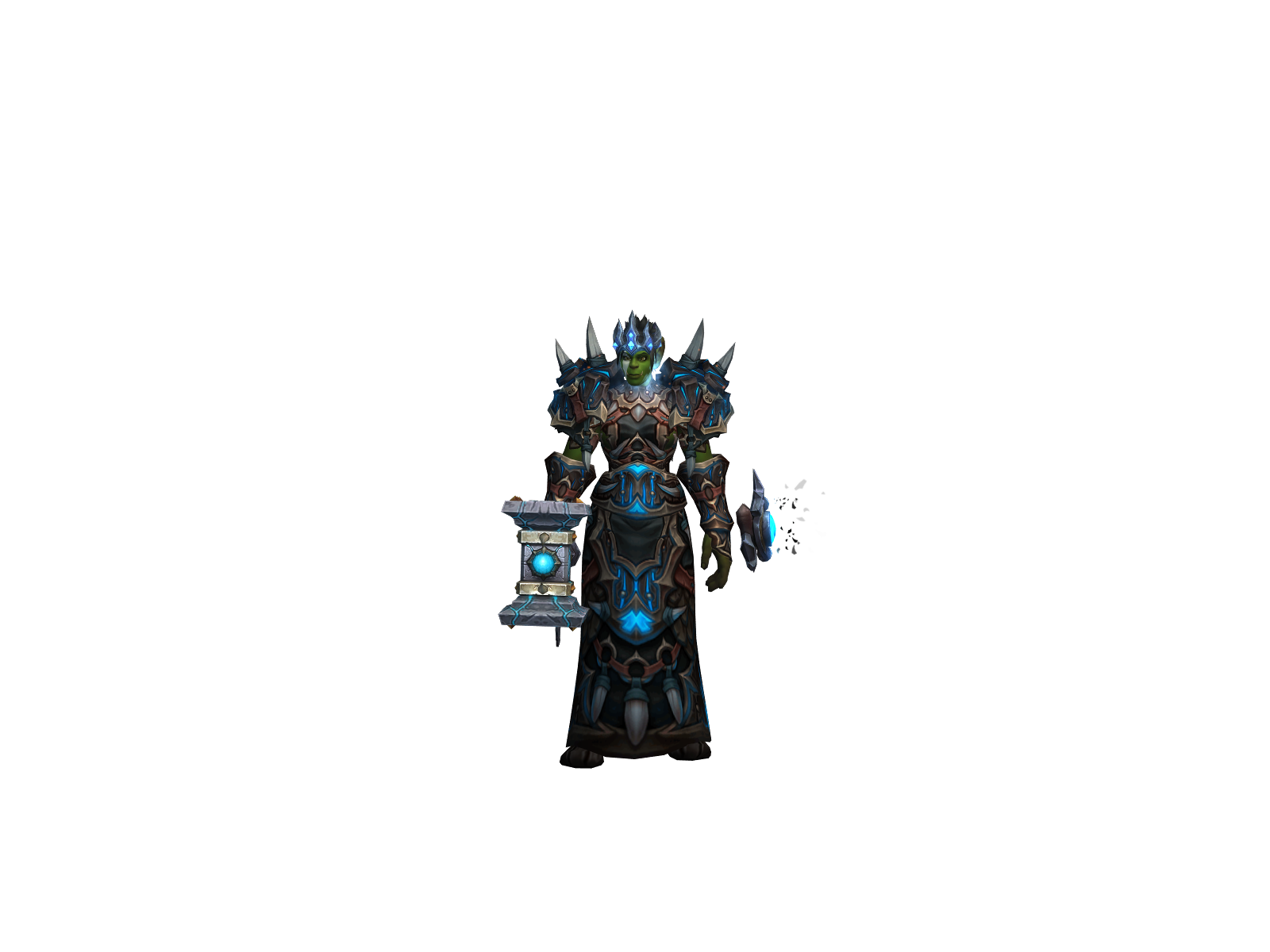 Onriptide 3D character render