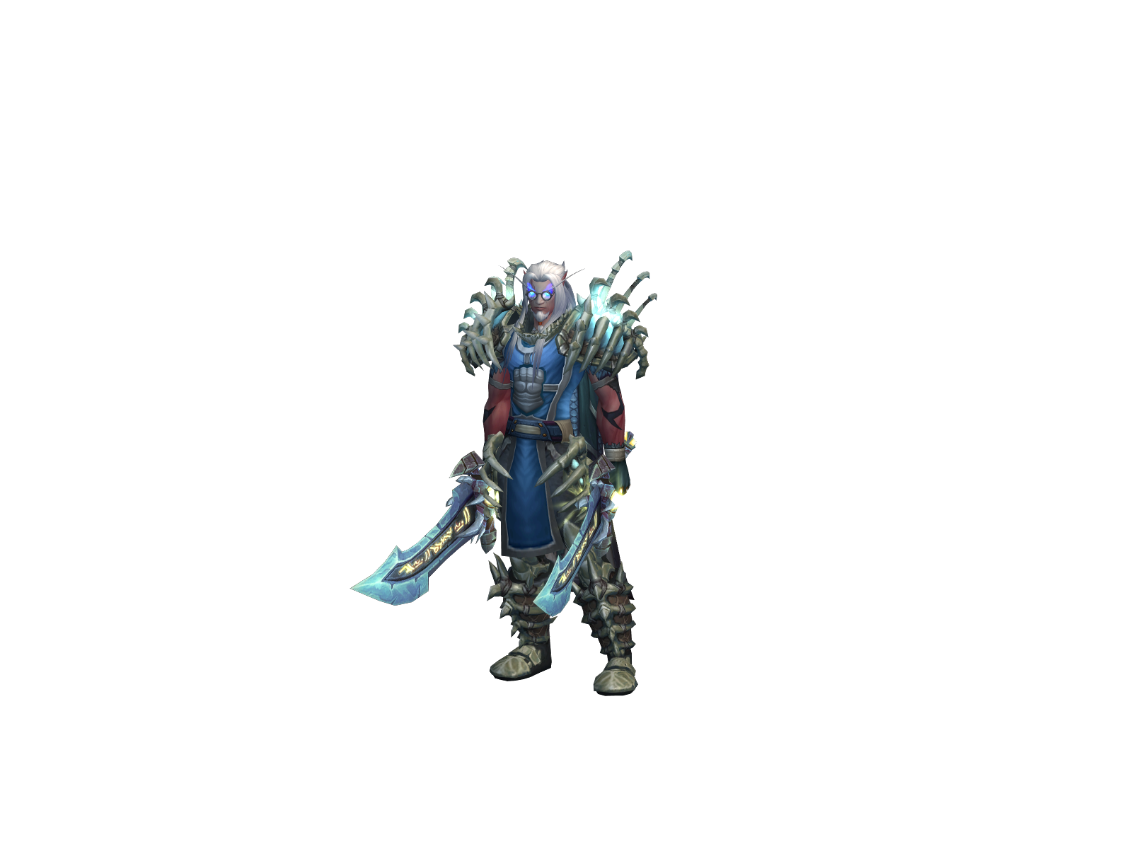 Larvens 3D character render