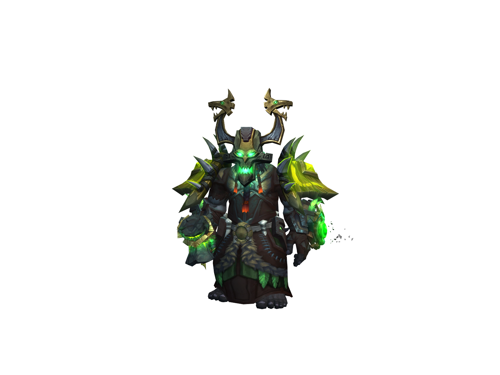 Ådertotem 3D character render