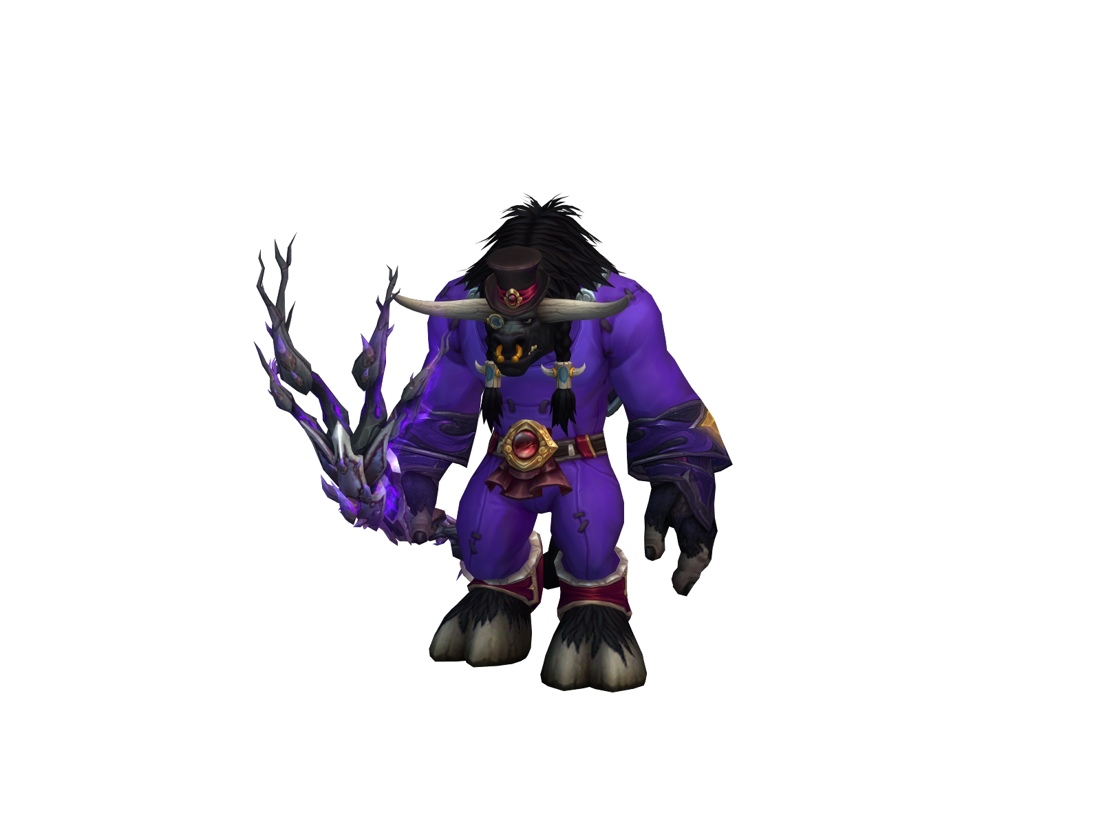 Moostasch 3D character render