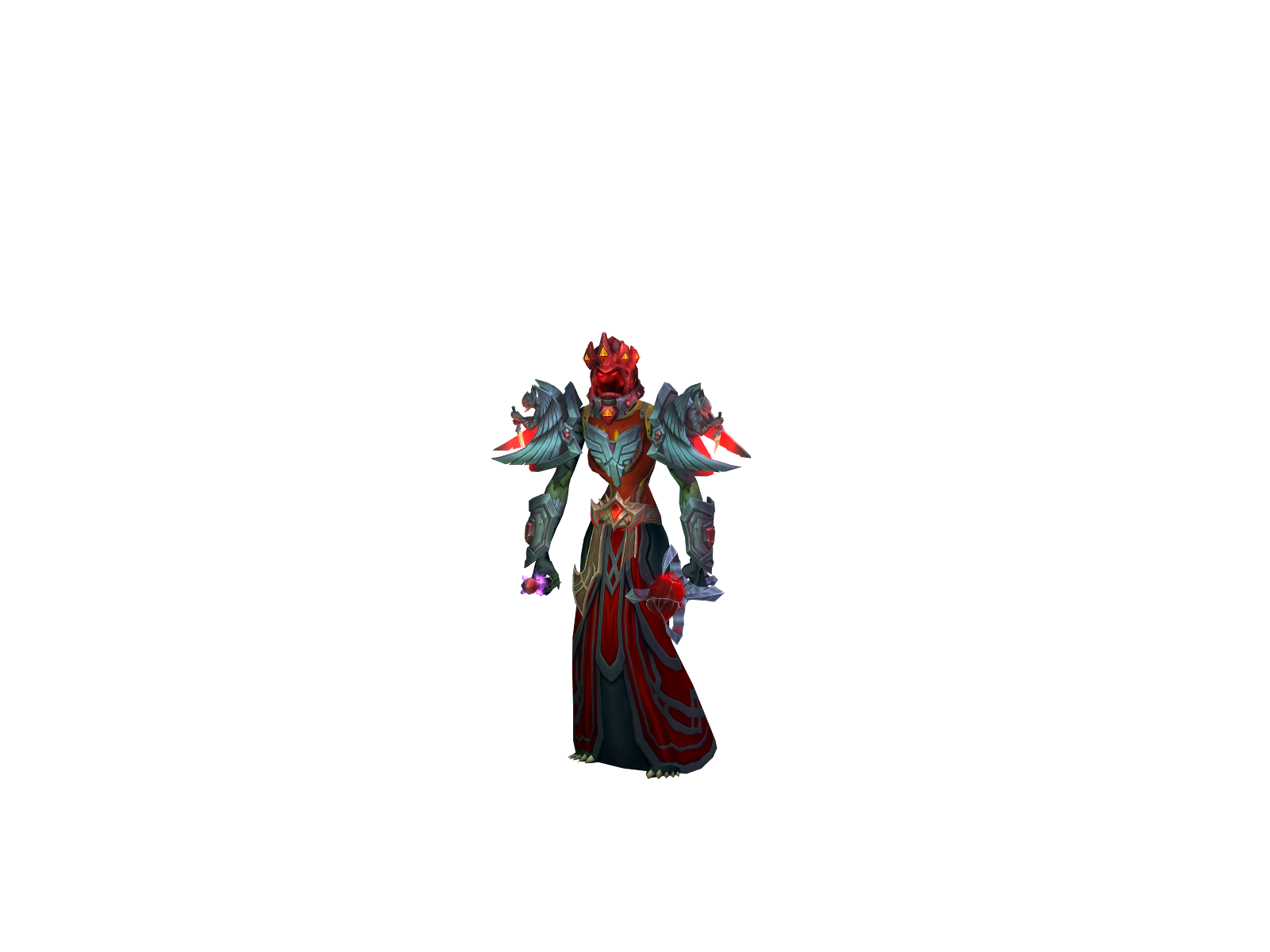 Rmpreborn 3D character render