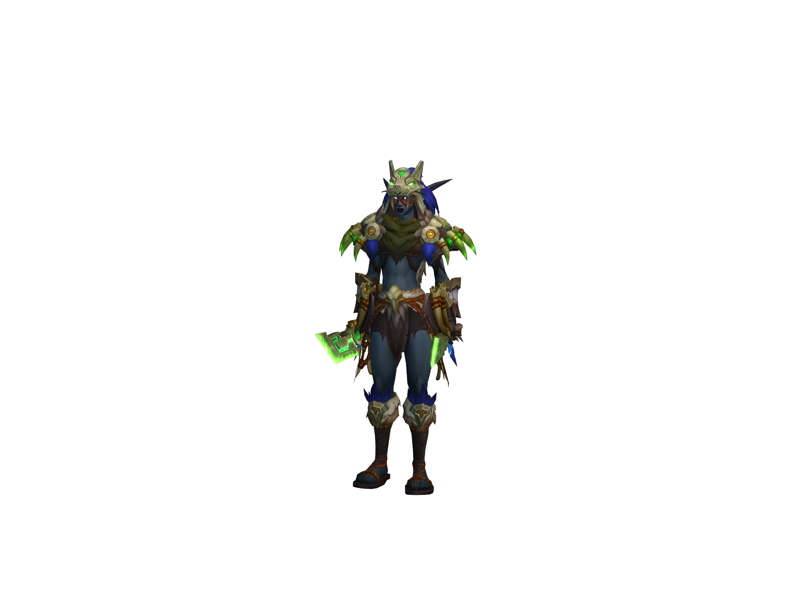 tyronette 3D character render