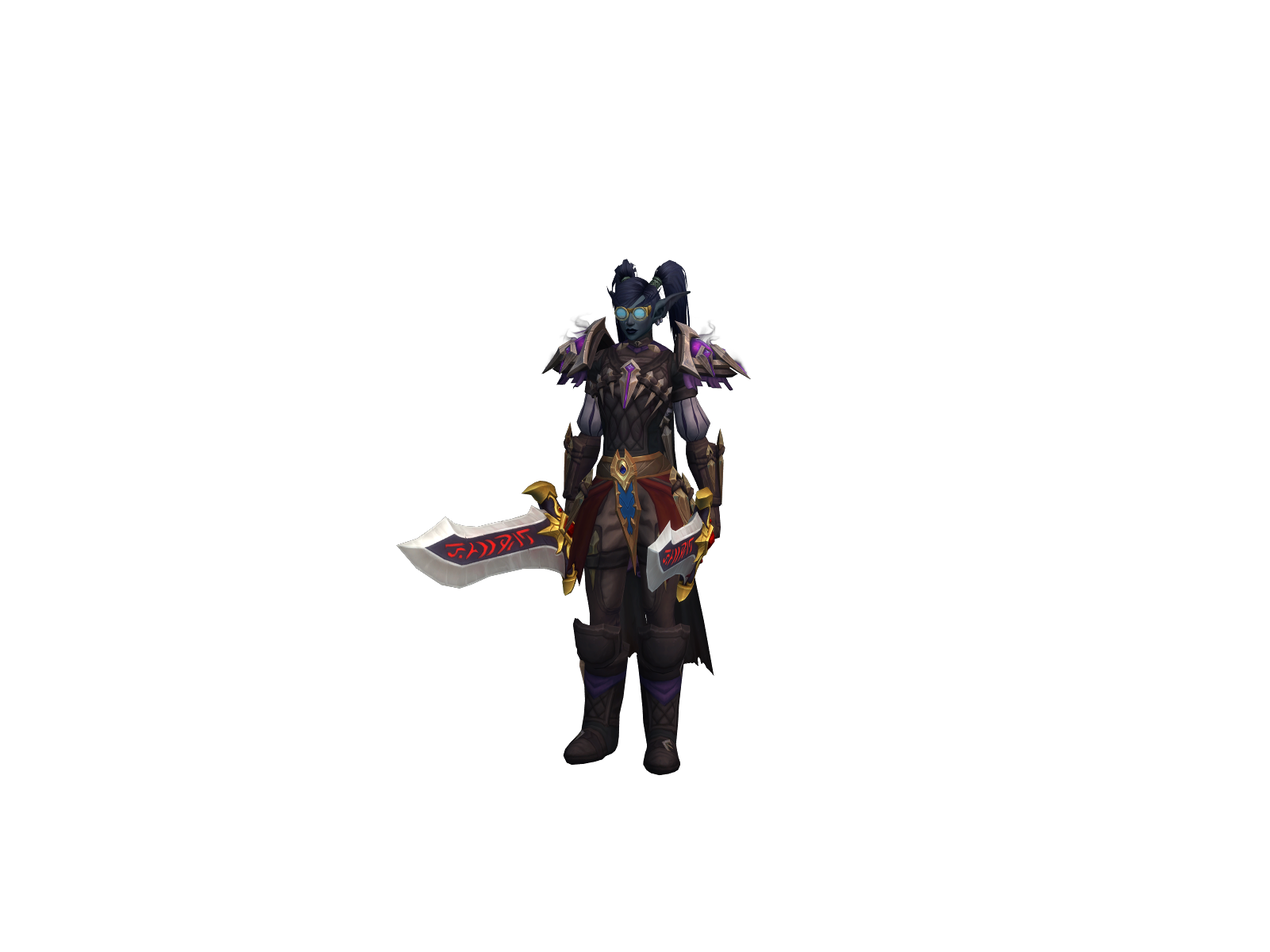 Kasondra 3D character render